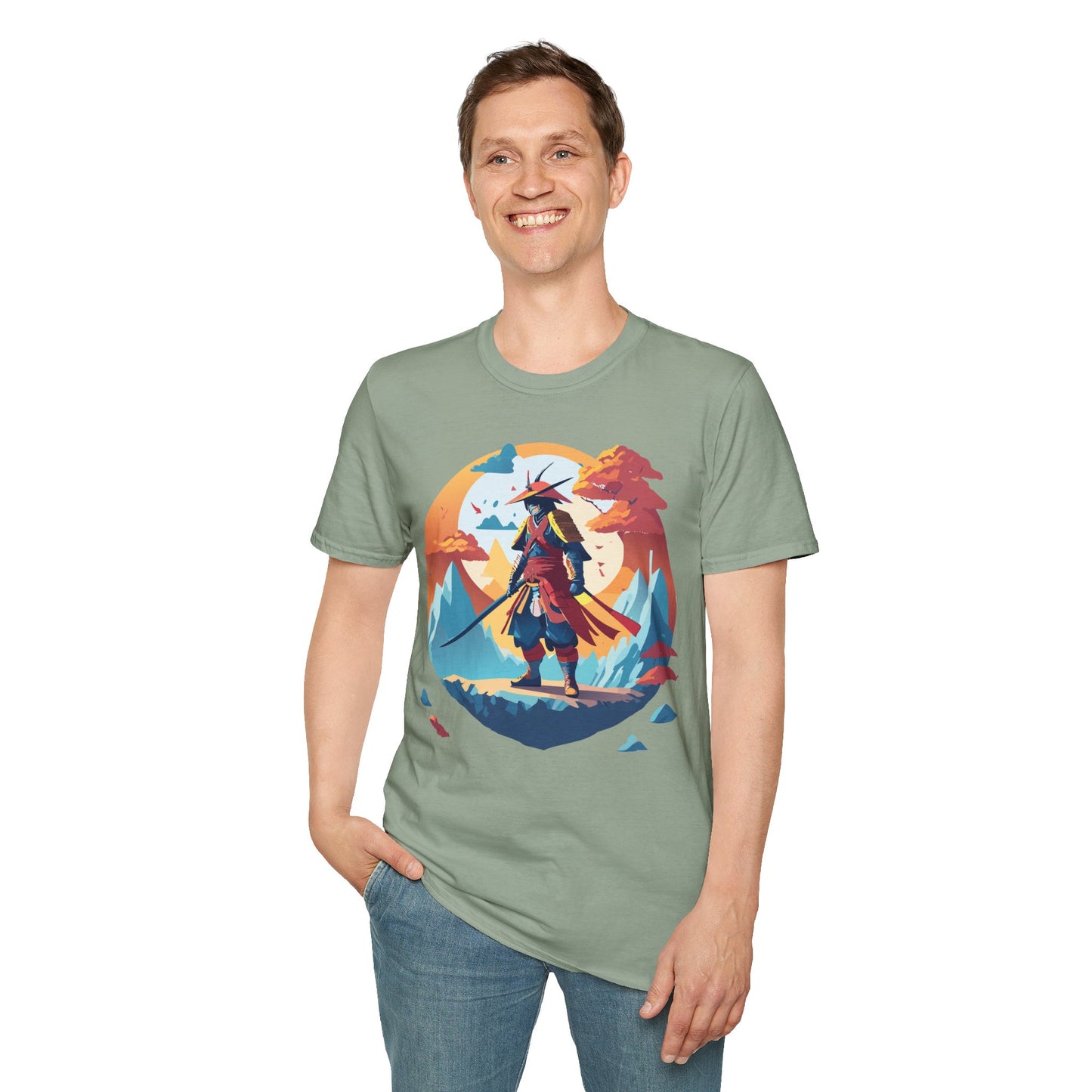 Samurai Shirt, Samurai Tee, T-Shirt with Samurai