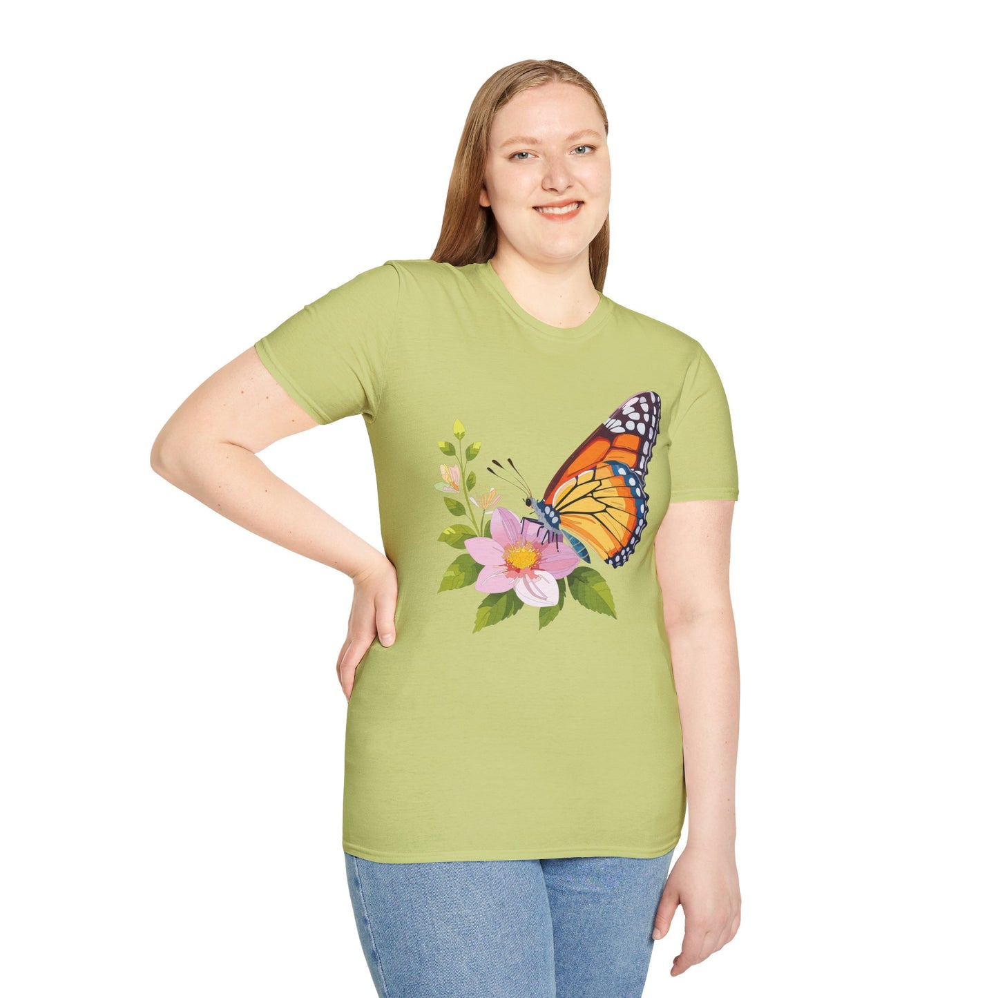Butterfly Shirt, T Shirt with Butterfly, Monarch Shirt