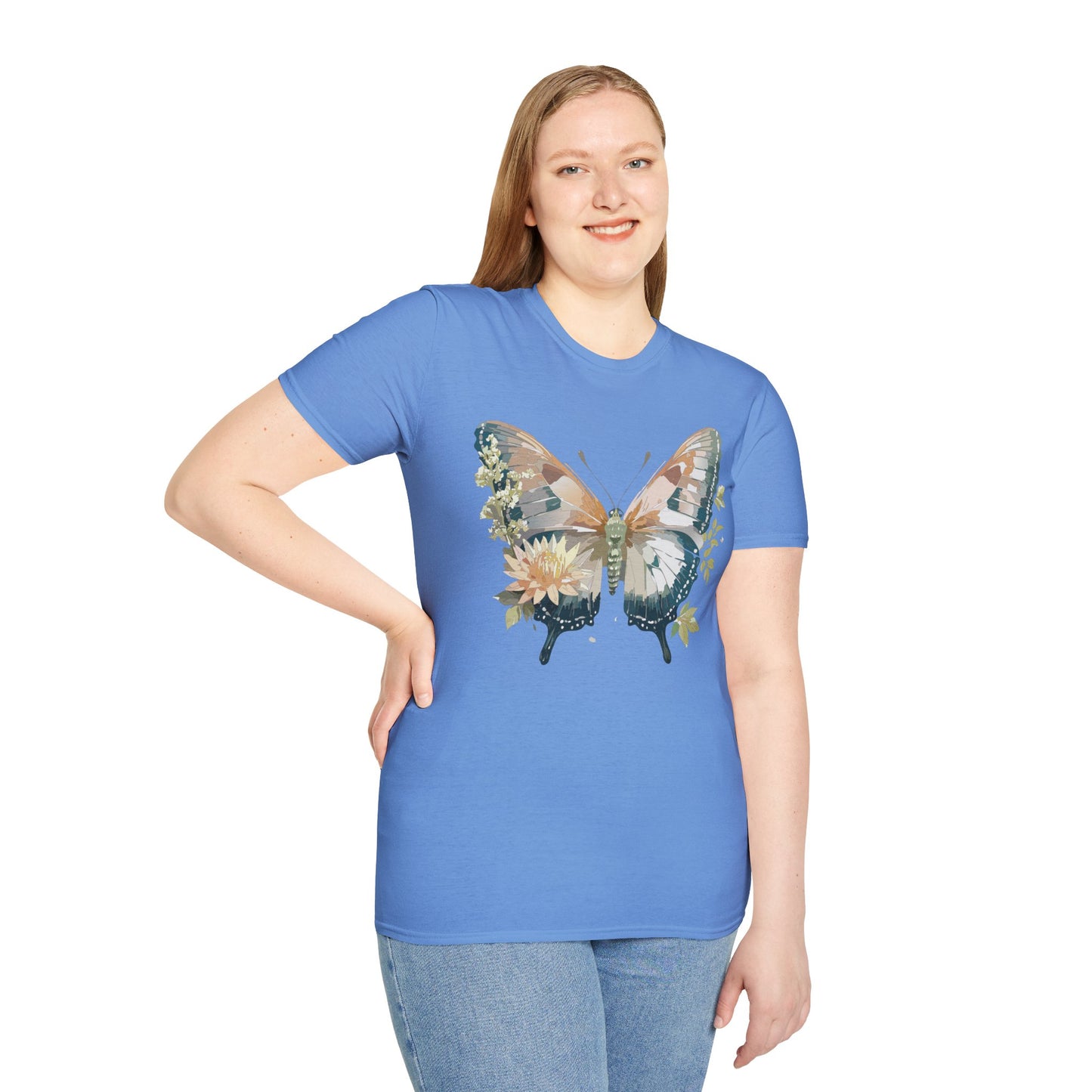 Butterfly Shirt, T Shirt with Butterfly, Monarch Shirt