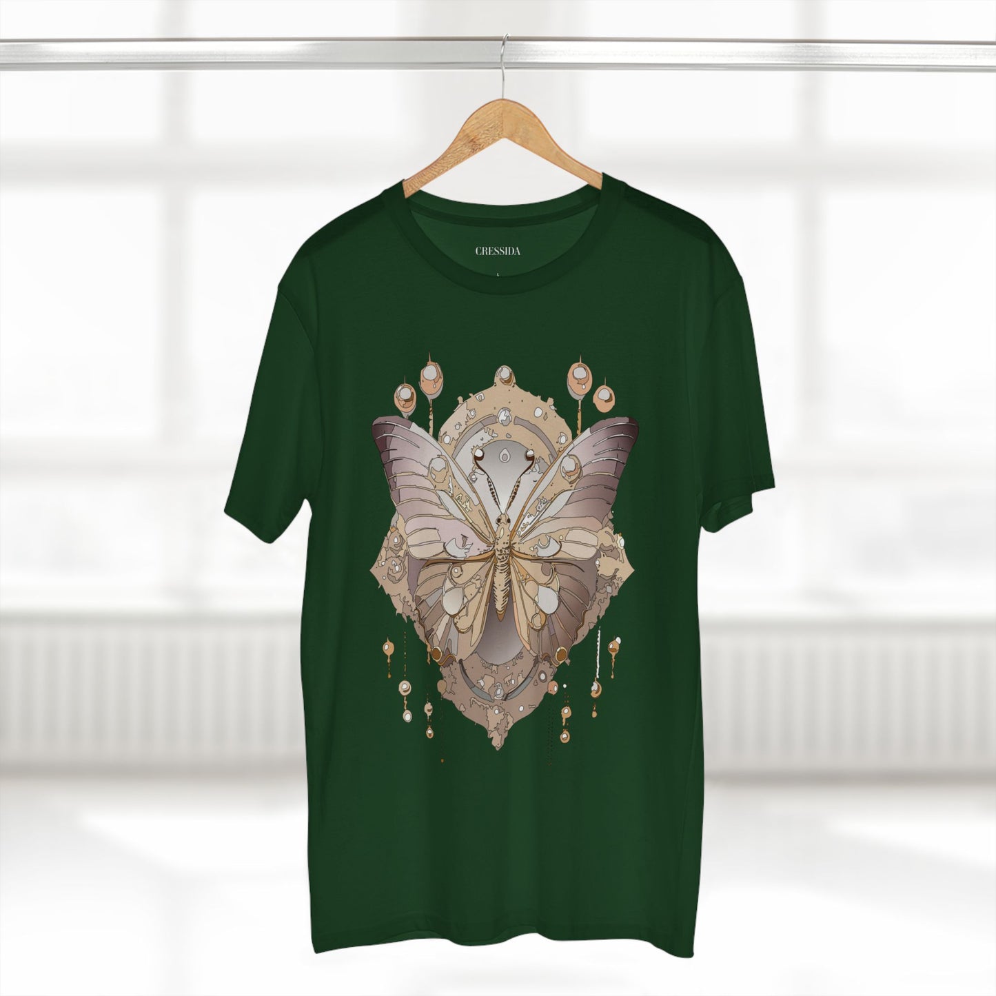 Butterfly shirt, Shirt with Butterfly, Tee Shirt with Antique Butterfly