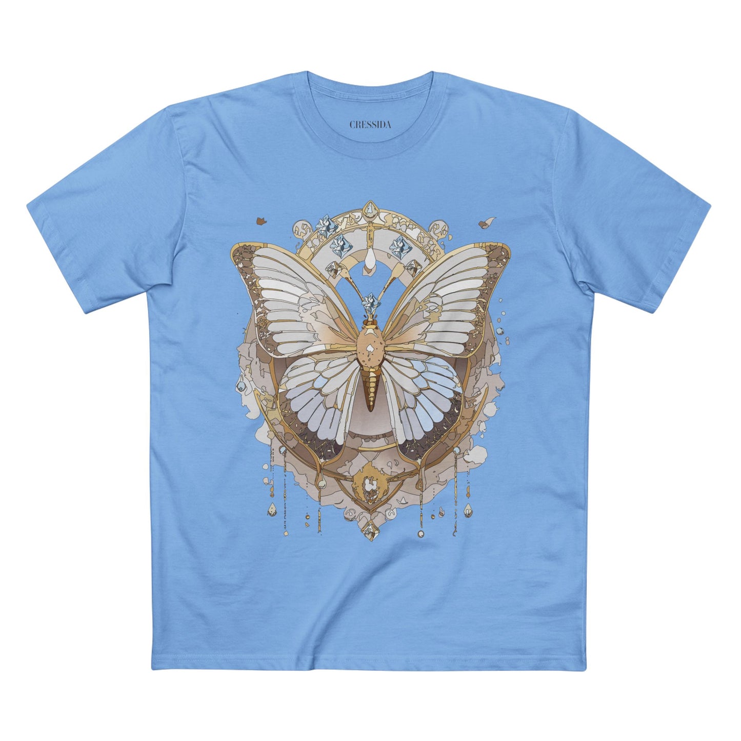 Butterfly shirt, Shirt with Butterfly, Tee Shirt with Antique Butterfly
