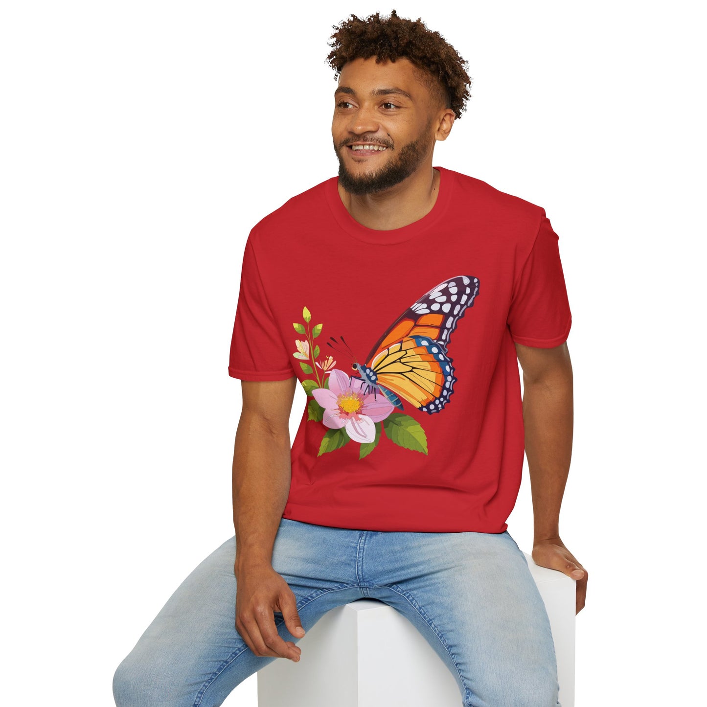 Butterfly Shirt, T Shirt with Butterfly, Monarch Shirt