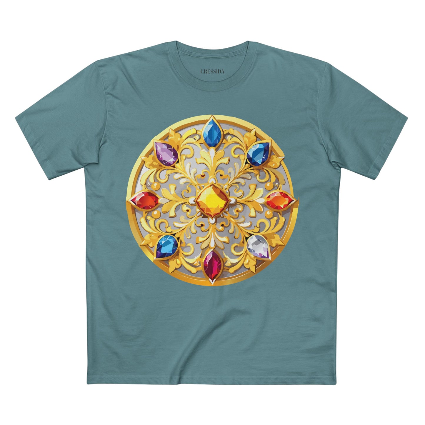 Medallion Shirt, Shirt with Medallion, Tee Shirt with Medal