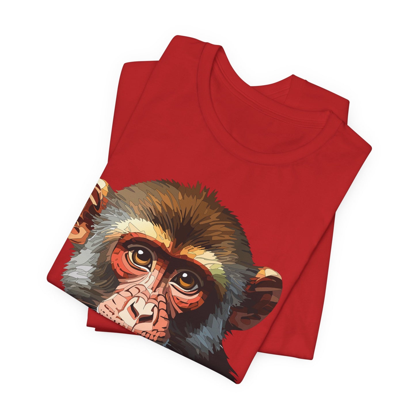 Unisex Animal Shirt, Tee Shirt with Animals, Art Design Tee Shirt, Wild Animals Shirt