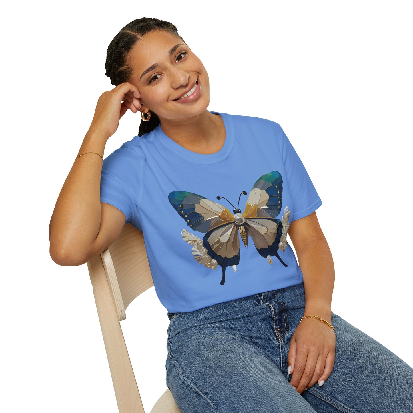 Butterfly Shirt, T Shirt with Butterfly, Monarch Shirt