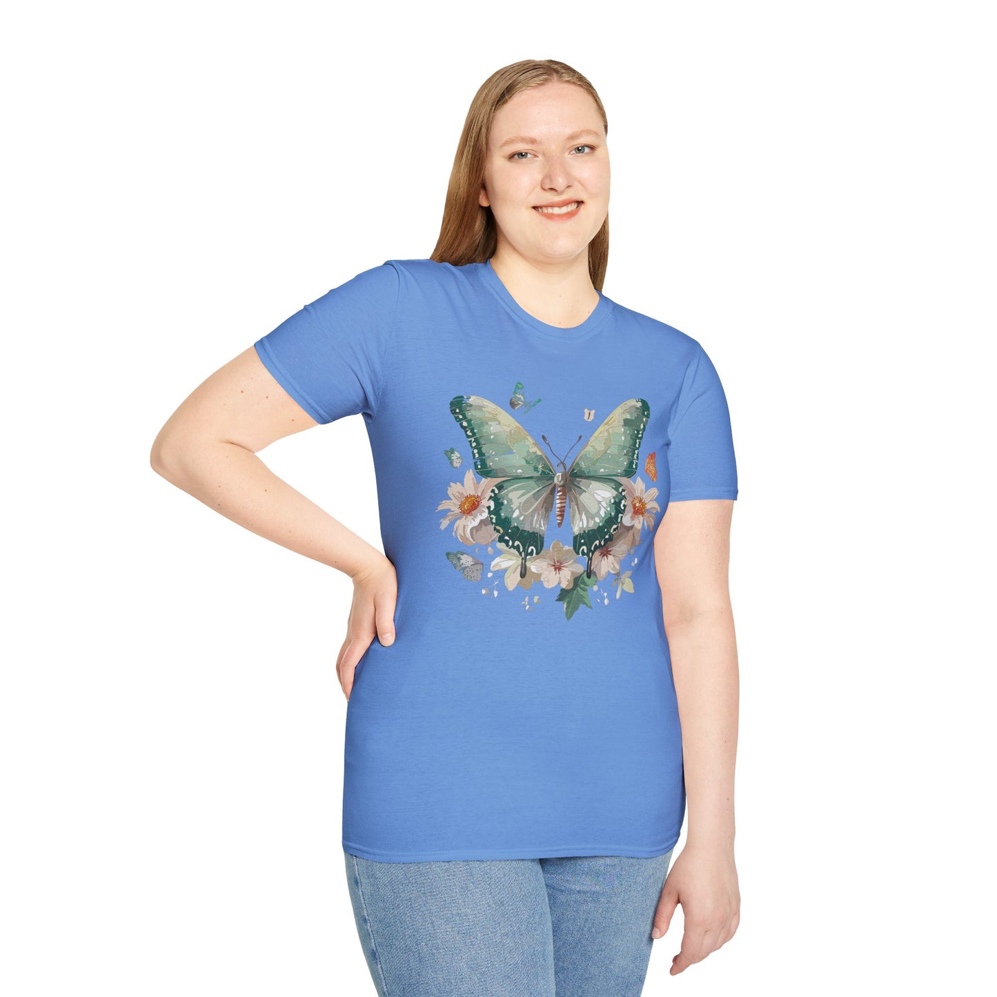 Butterfly Shirt, T Shirt with Butterfly, Monarch Shirt