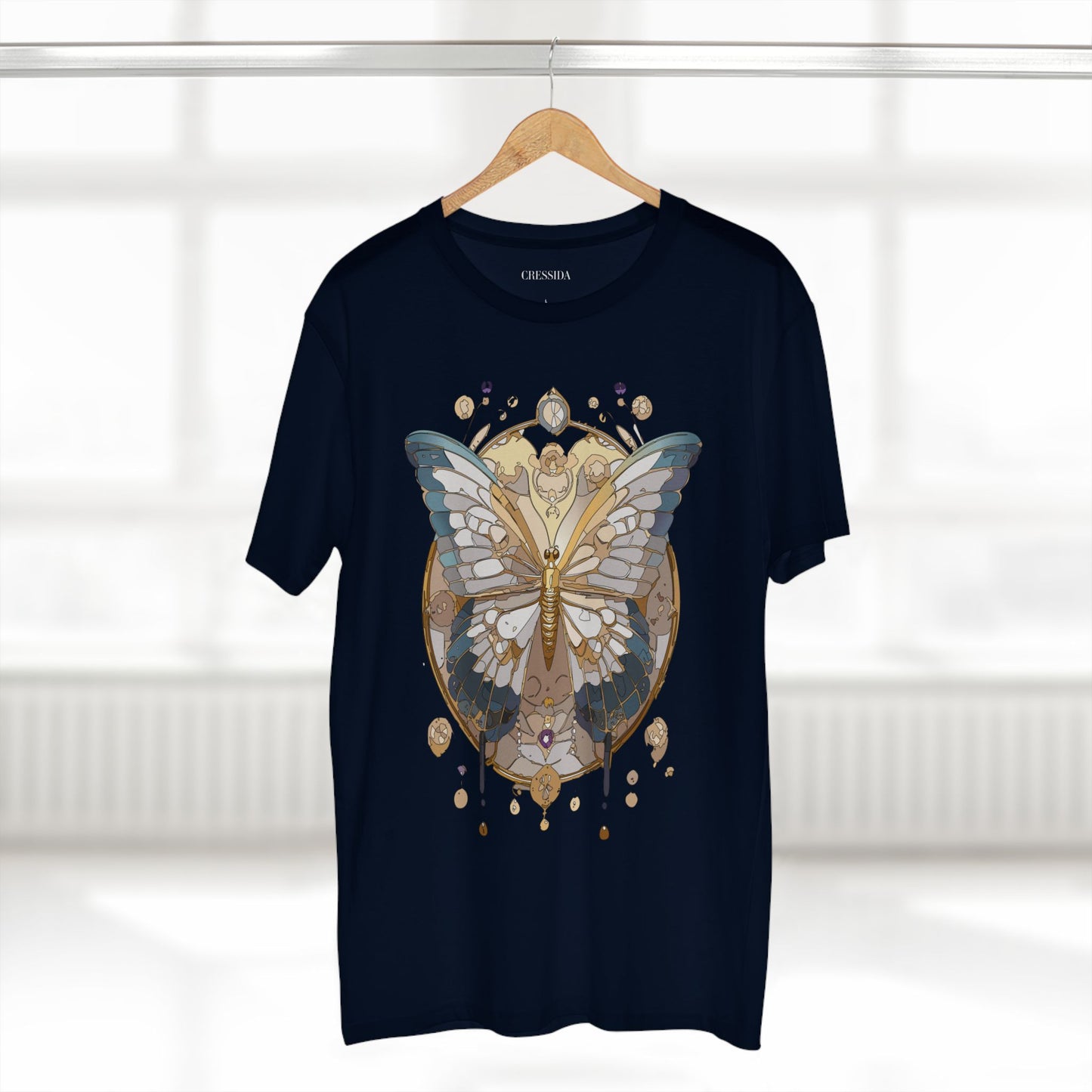 Butterfly shirt, Shirt with Butterfly, Tee Shirt with Antique Butterfly
