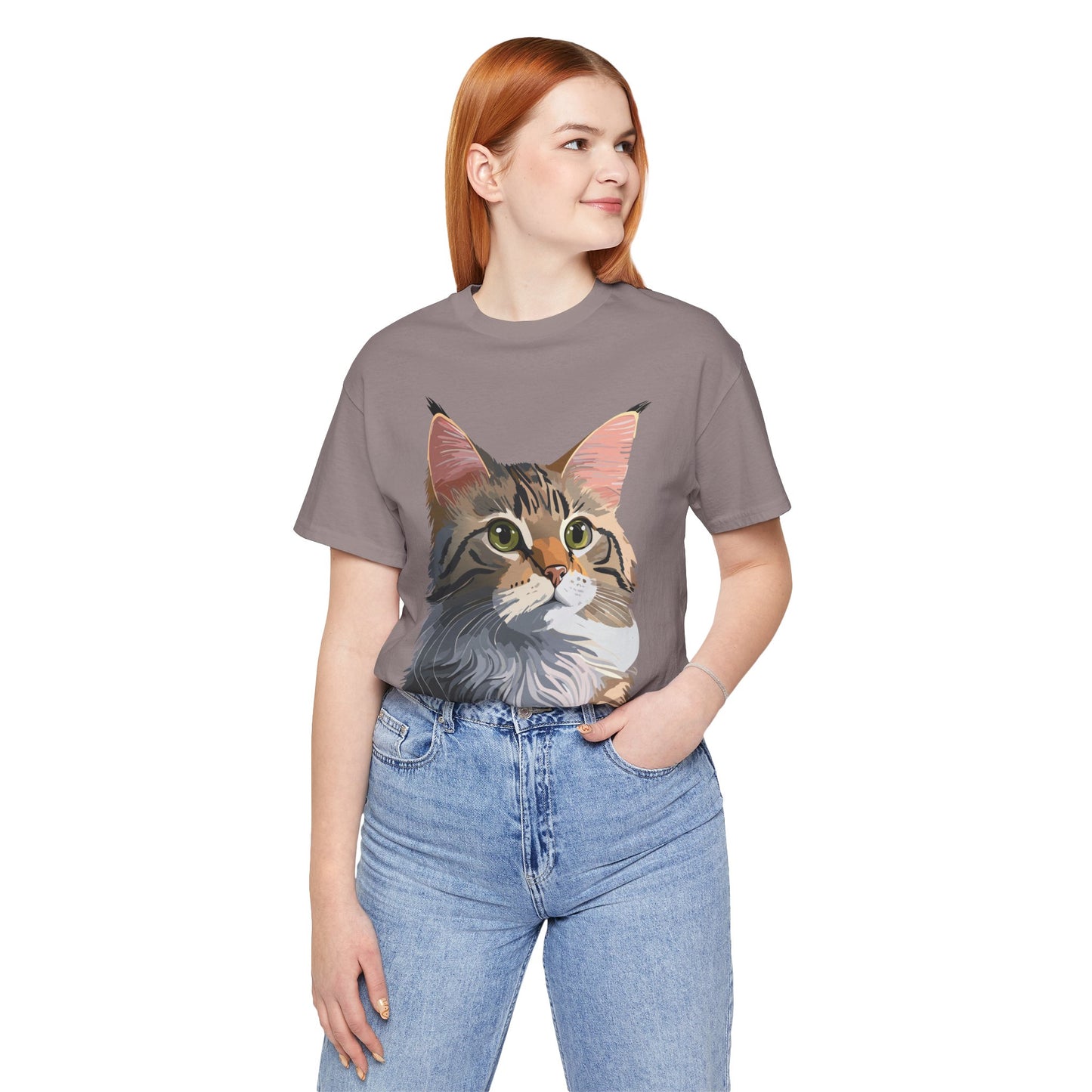Unisex Animal Shirt, Tee Shirt with Animals, Art Design Tee Shirt, Wild Animals Shirt