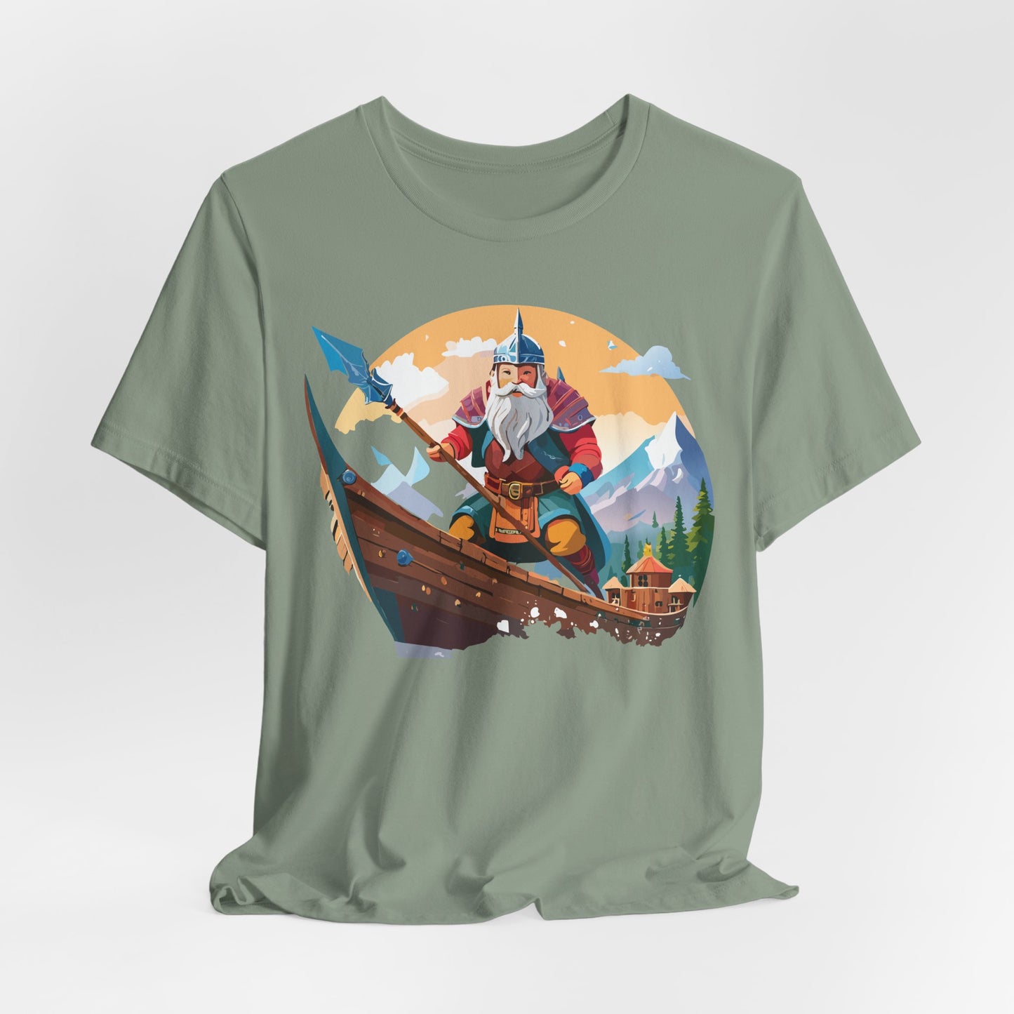 Unisex Viking Shirt, Nordic Shirt, Tee Shirt with Vikings