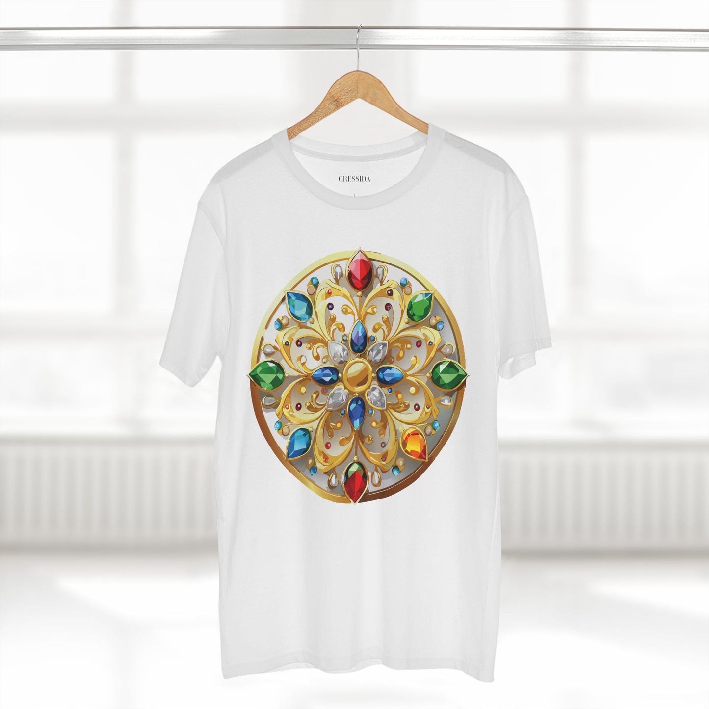 Medallion Shirt, Shirt with Medallion, Tee Shirt with Medal