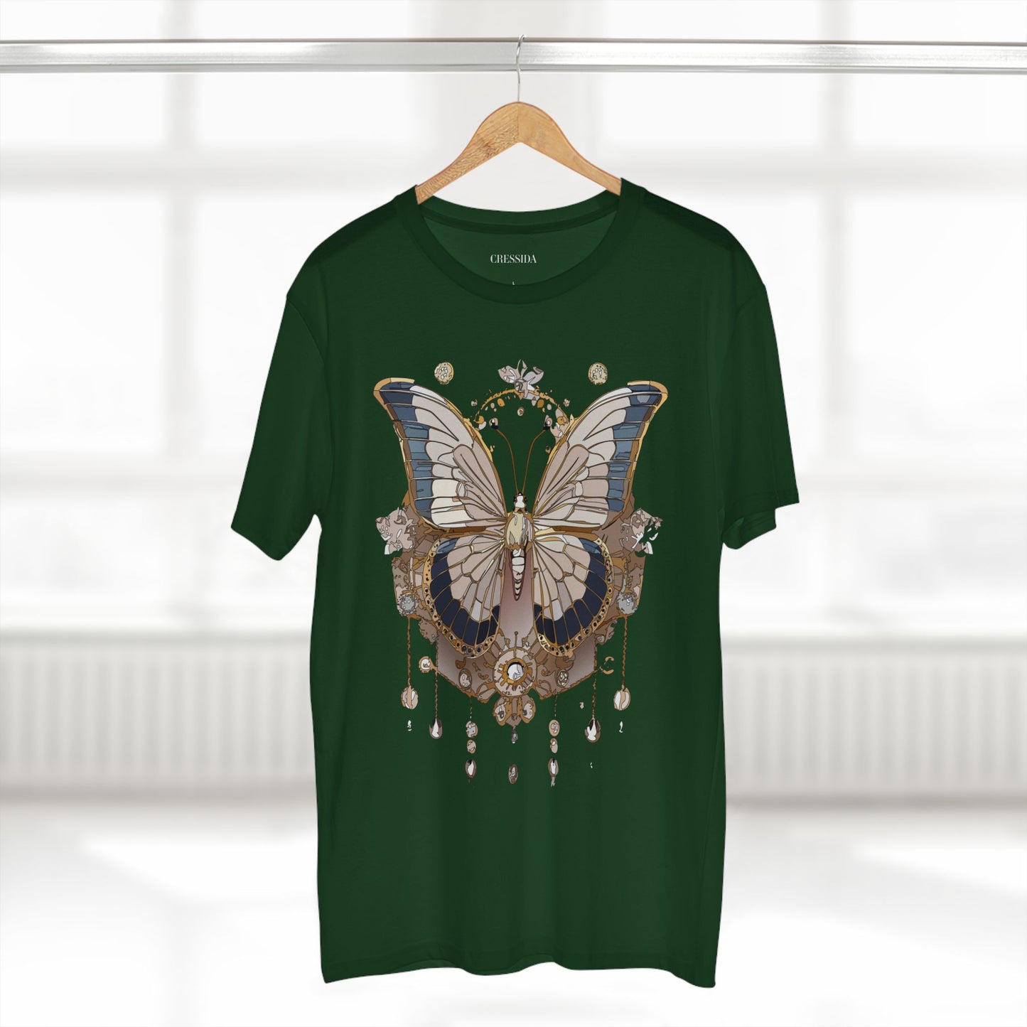 Butterfly shirt, Shirt with Butterfly, Tee Shirt with Antique Butterfly