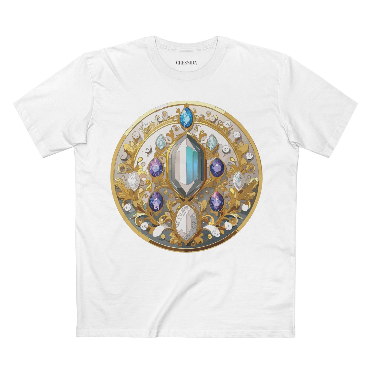 Medallion Shirt, Shirt with Medallion, Tee Shirt with Medal