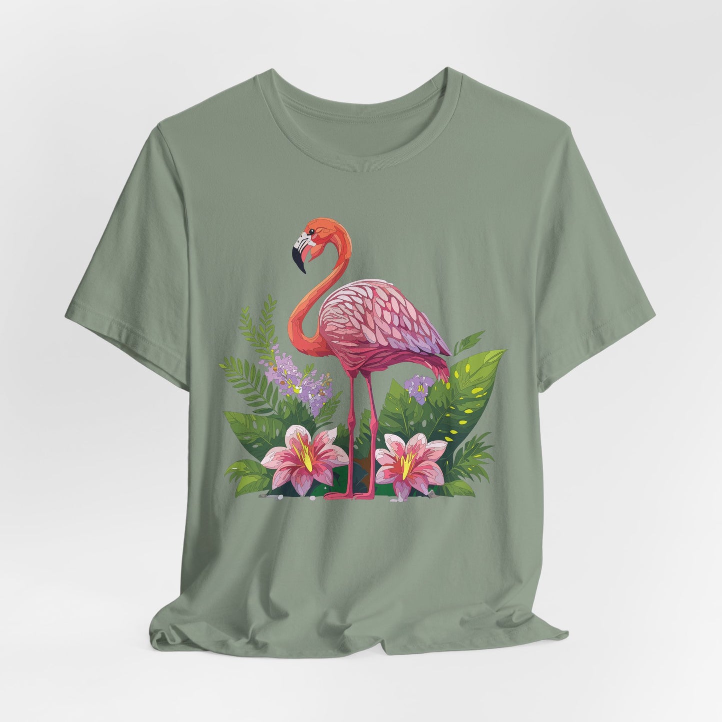 Unisex Animal Shirt, Tee Shirt with Animals, Art Design Tee Shirt, Wild Animals Shirt