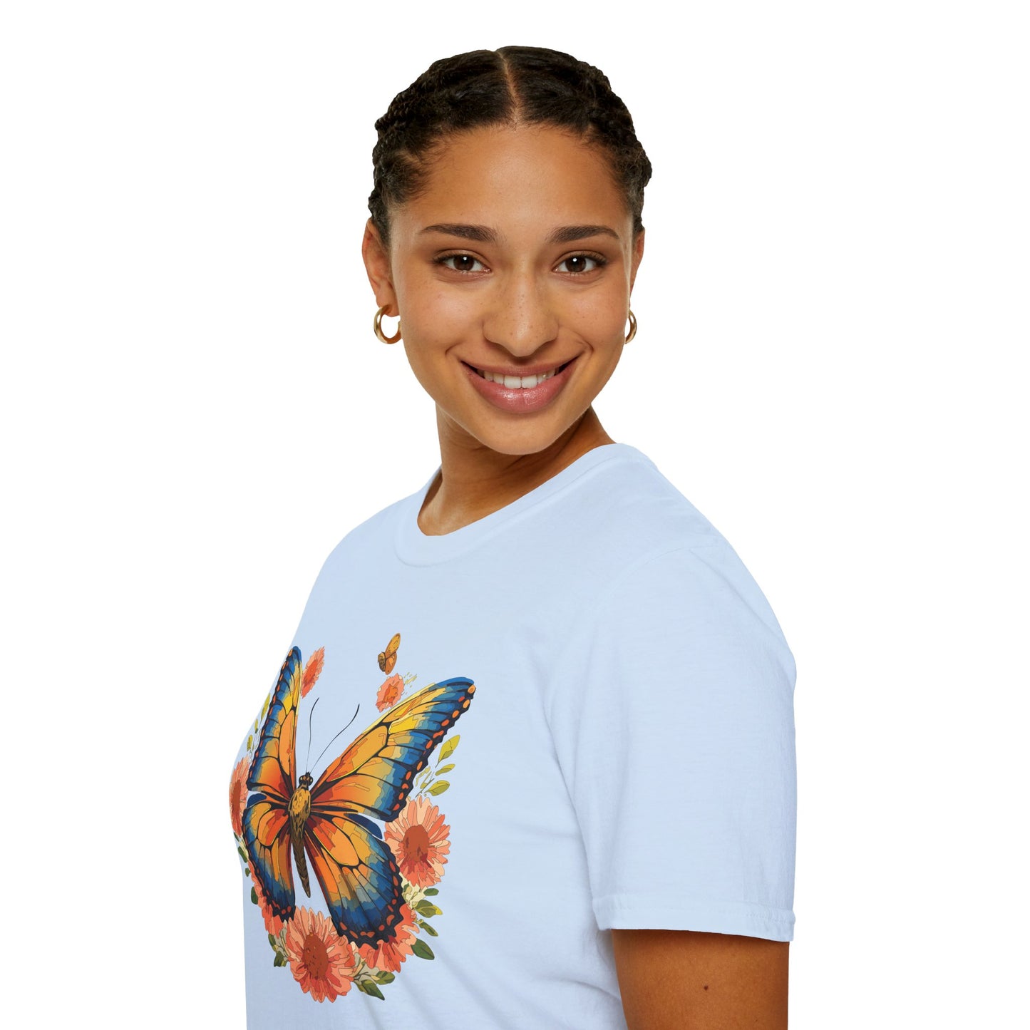 Butterfly Shirt, T Shirt with Butterfly, Monarch Shirt