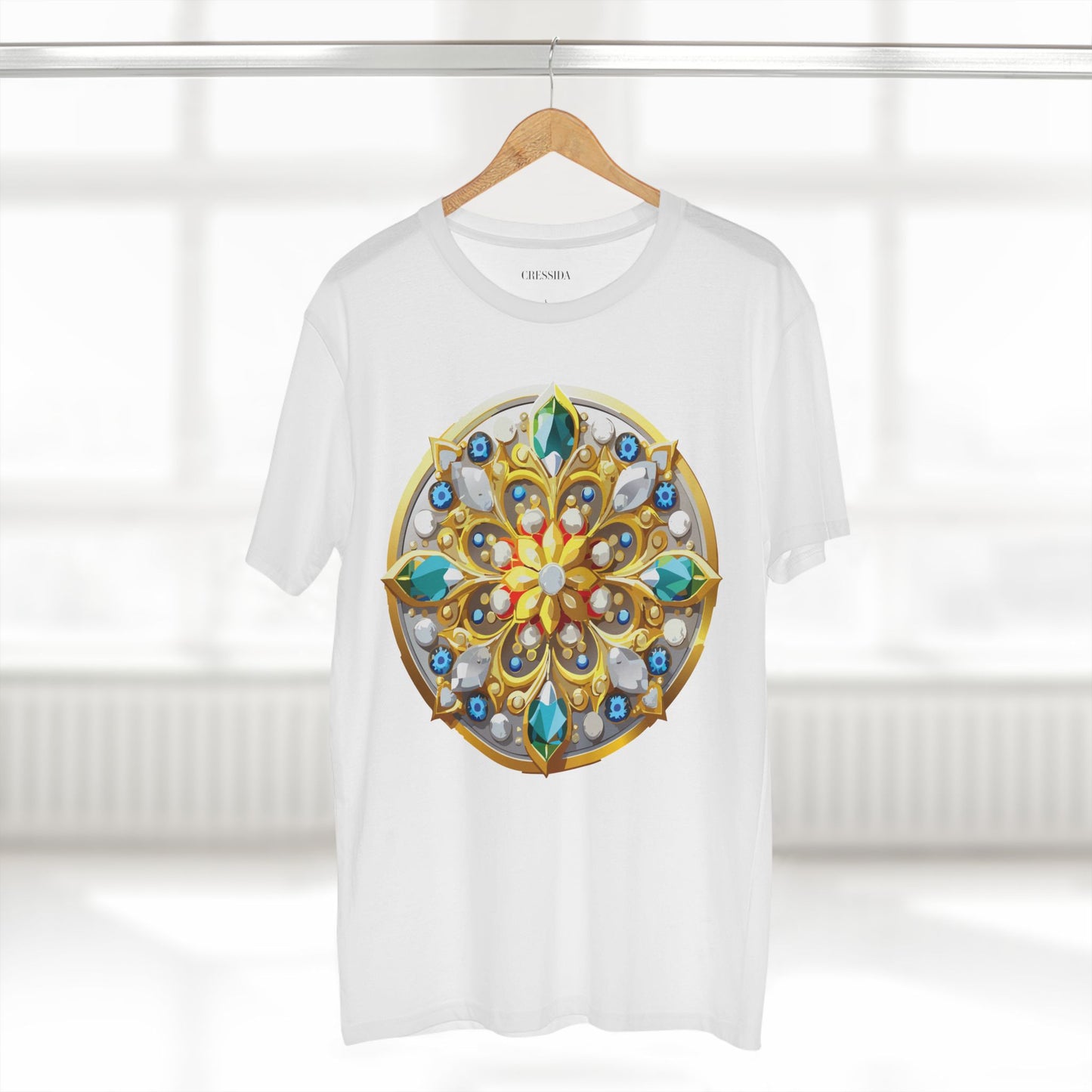 Medallion Shirt, Shirt with Medallion, Tee Shirt with Medal