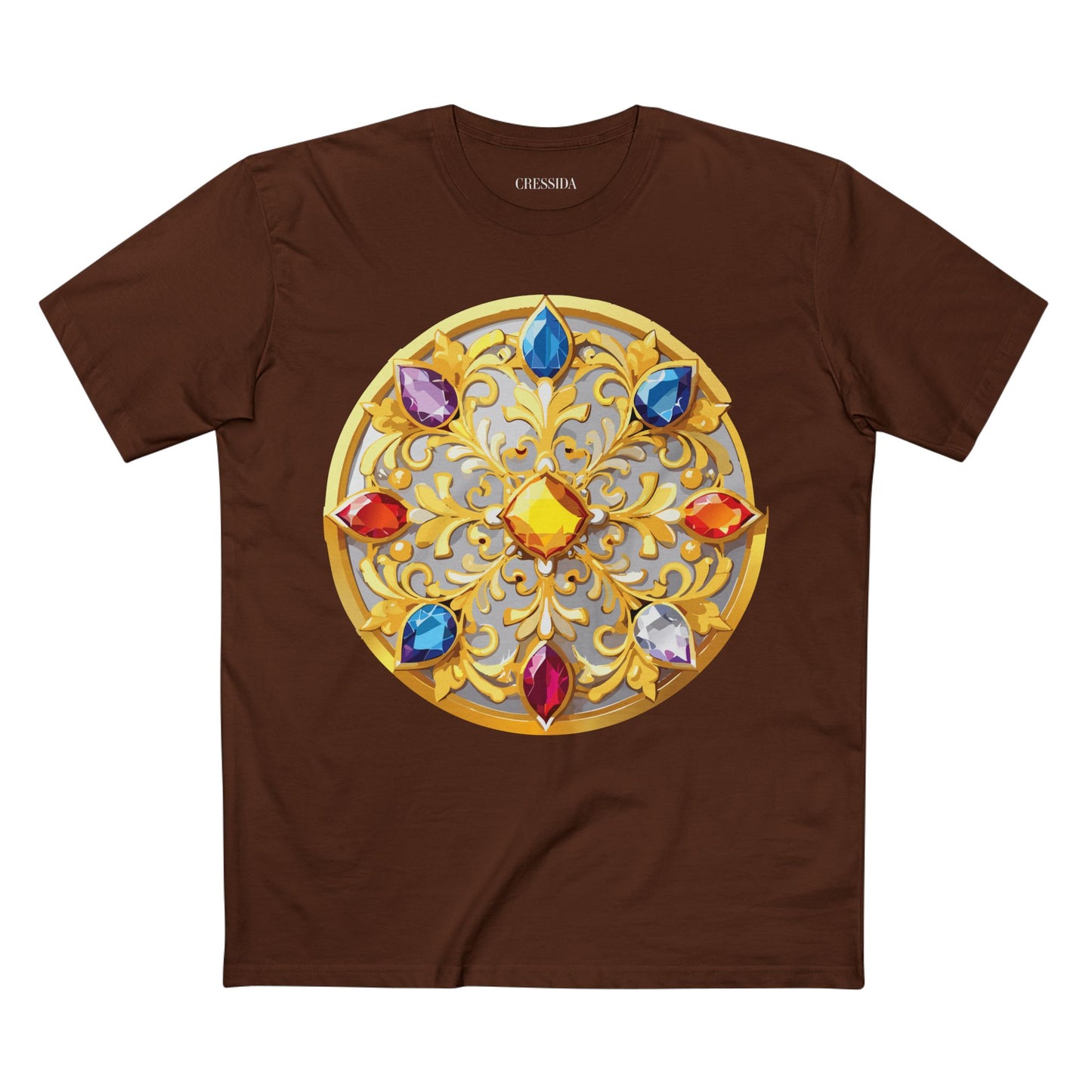 Medallion Shirt, Shirt with Medallion, Tee Shirt with Medal