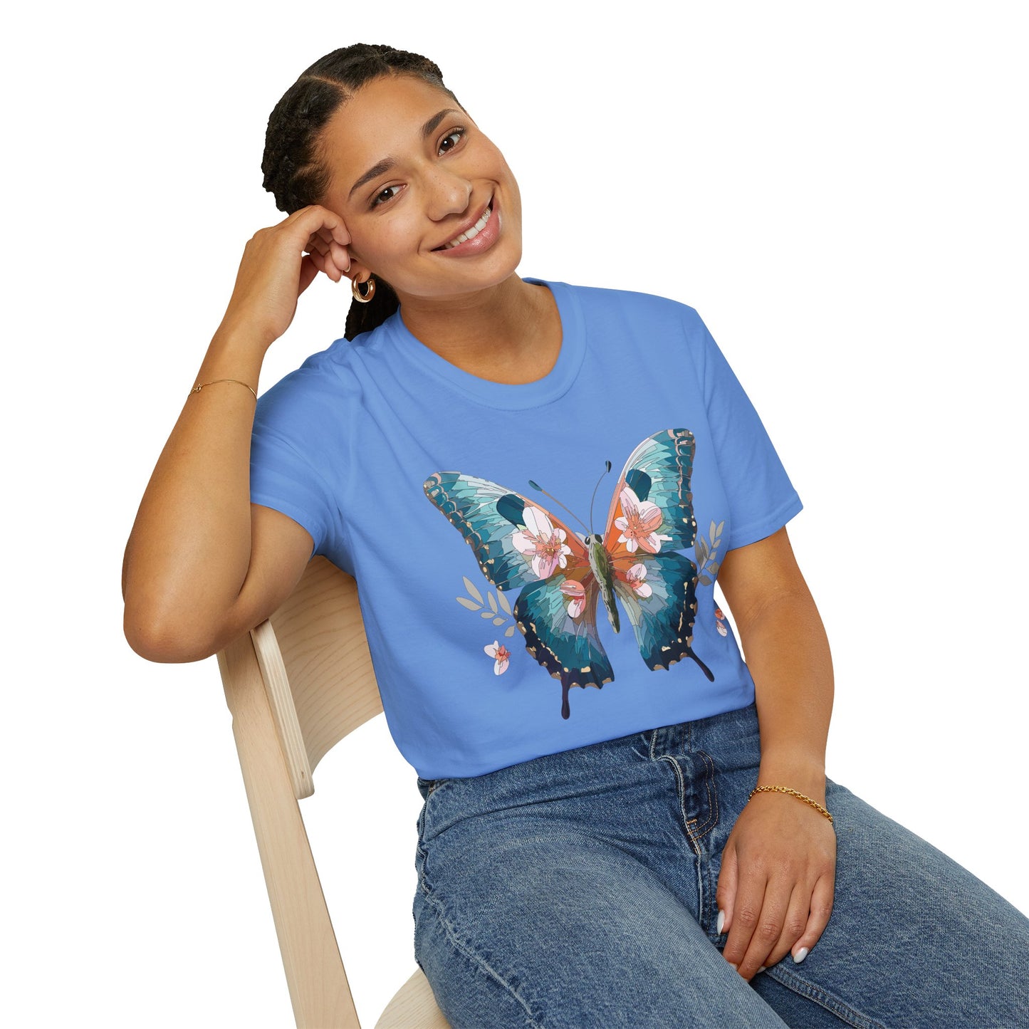 Butterfly Shirt, T Shirt with Butterfly, Monarch Shirt
