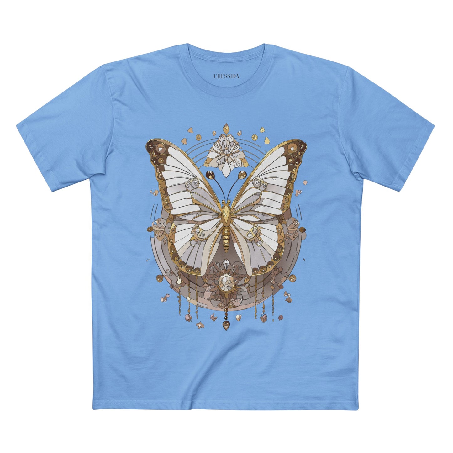 Butterfly shirt, Shirt with Butterfly, Tee Shirt with Antique Butterfly