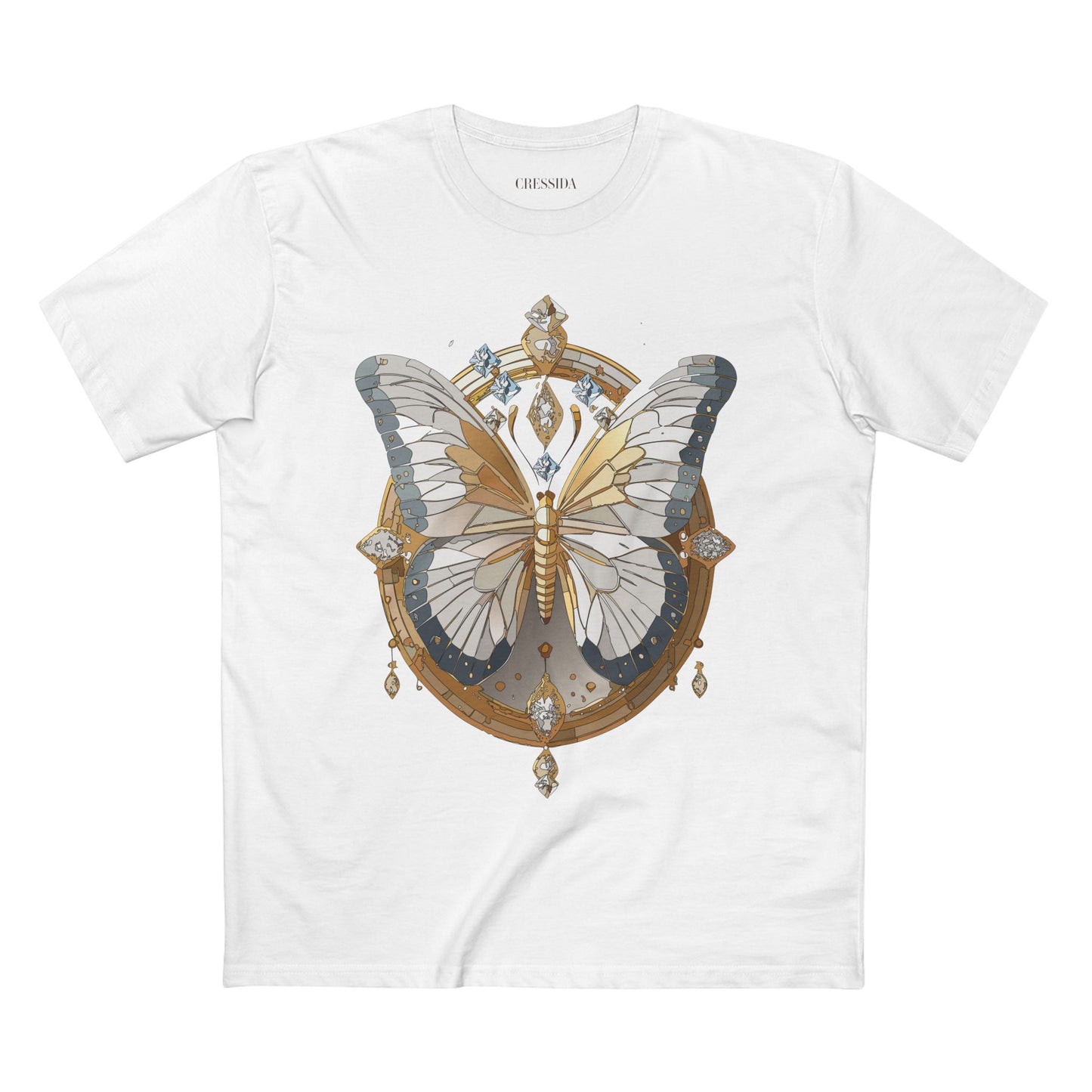 Butterfly shirt, Shirt with Butterfly, Tee Shirt with Antique Butterfly