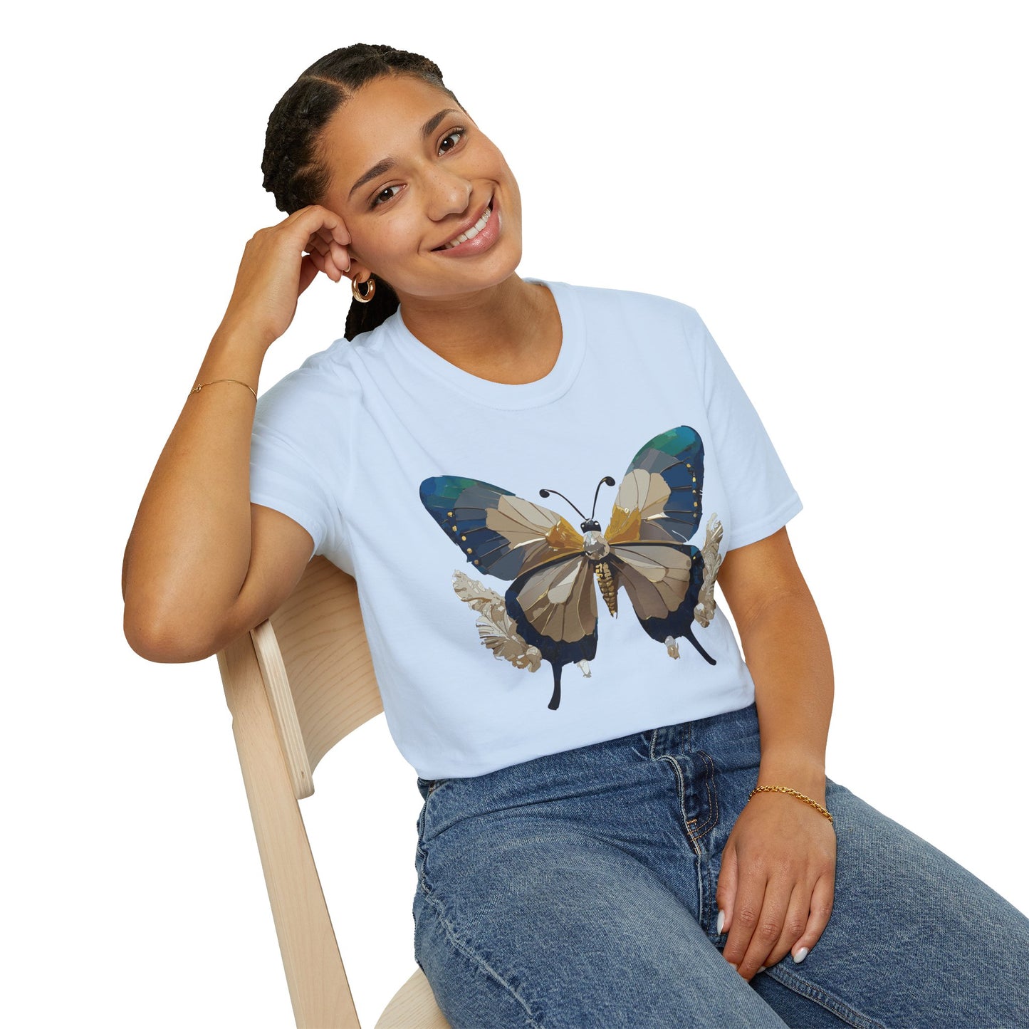 Butterfly Shirt, T Shirt with Butterfly, Monarch Shirt