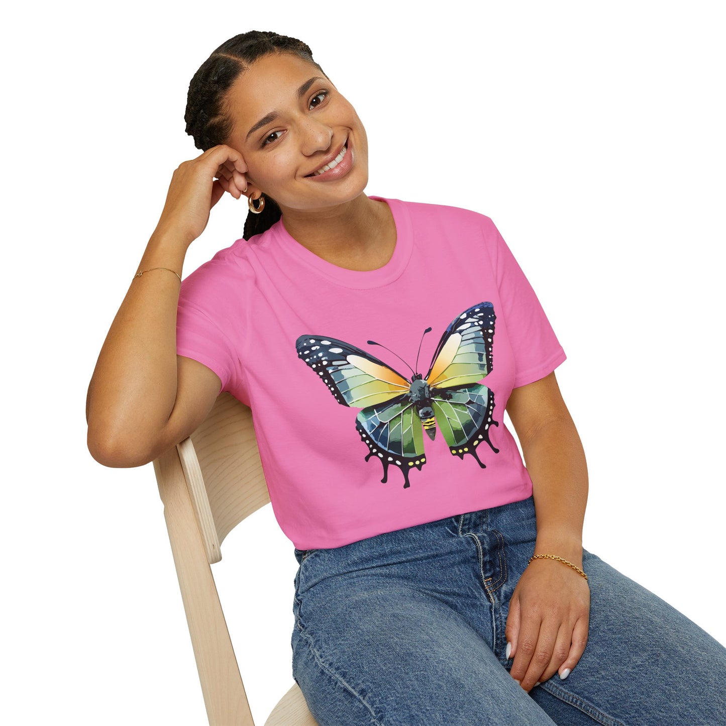 Butterfly Shirt, T Shirt with Butterfly, Monarch Shirt
