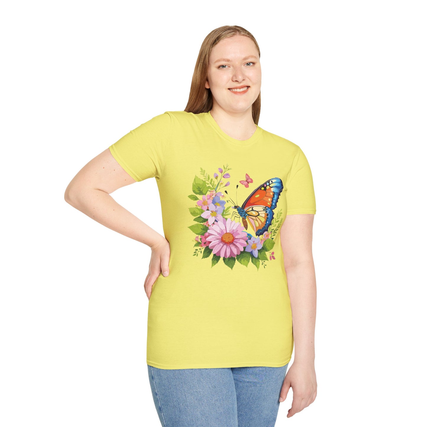 Butterfly Shirt, T Shirt with Butterfly, Monarch Shirt