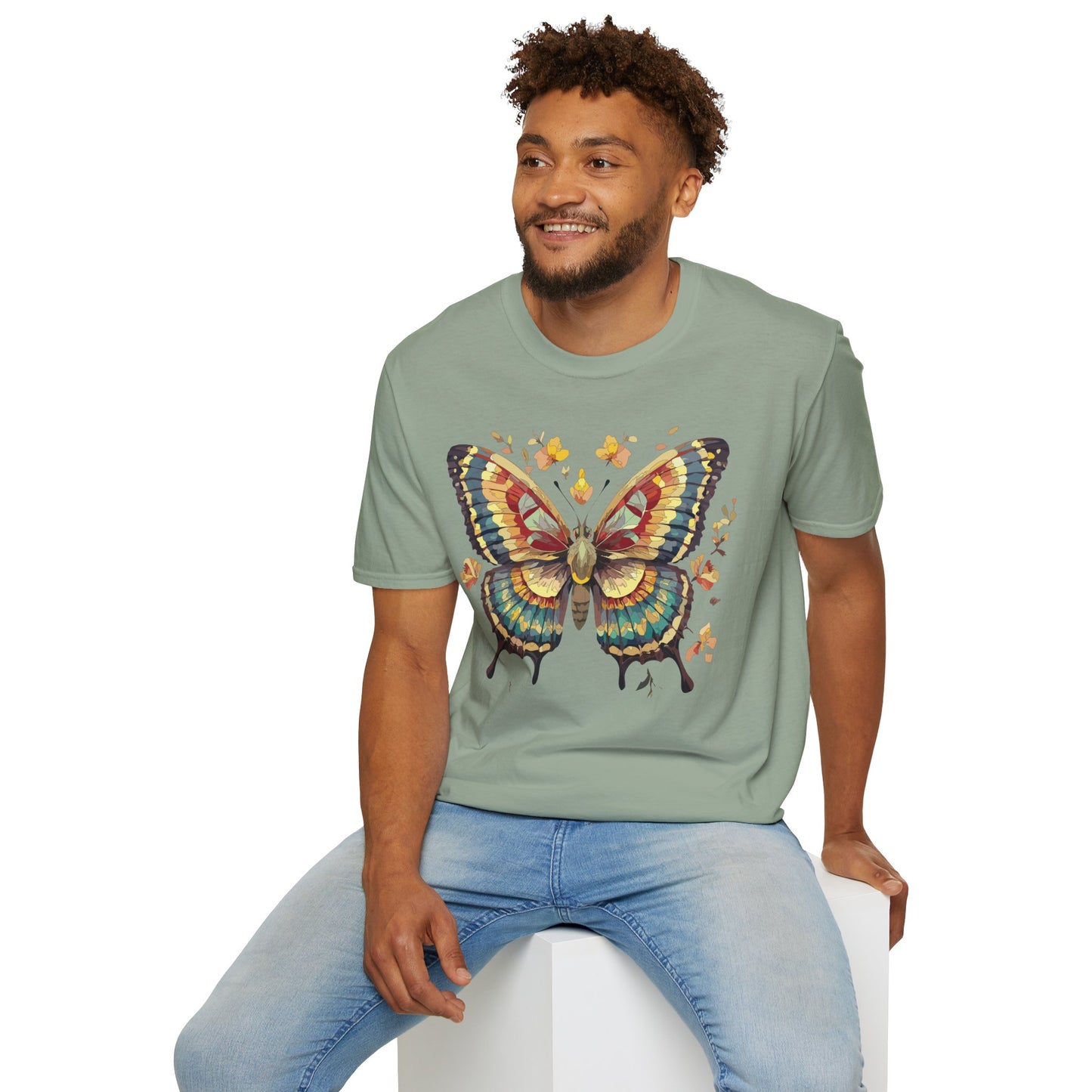 Butterfly Shirt, T Shirt with Butterfly, Monarch Shirt
