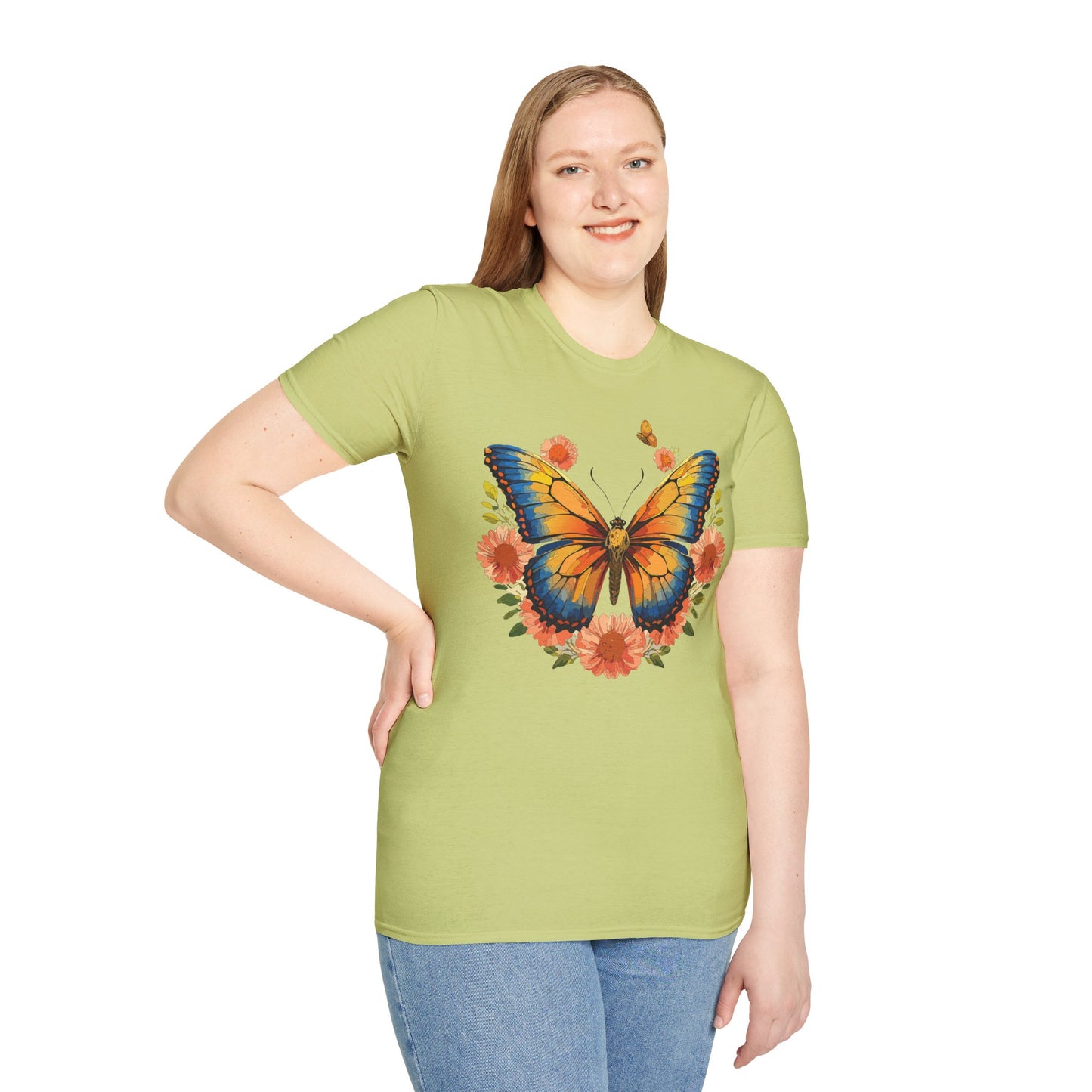 Butterfly Shirt, T Shirt with Butterfly, Monarch Shirt