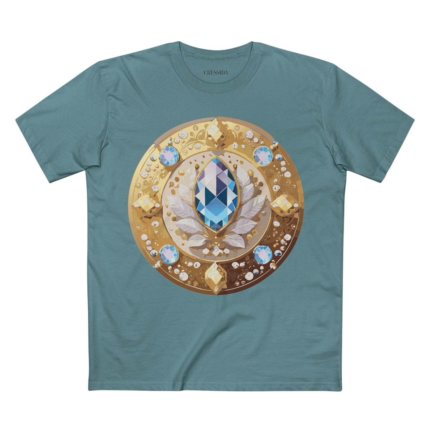 Medallion Shirt, Shirt with Medallion, Tee Shirt with Medal