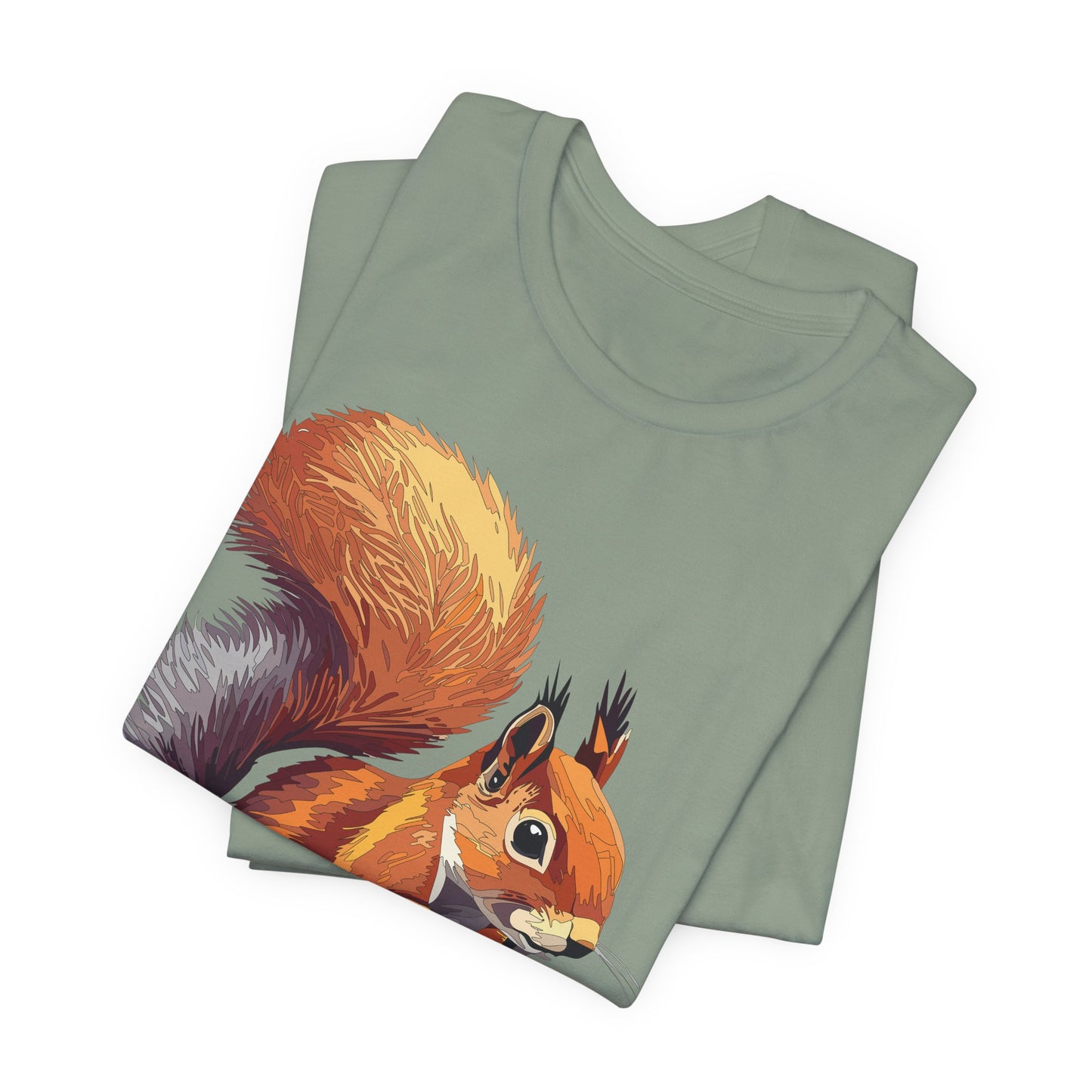 Unisex Animal Shirt, Tee Shirt with Animals, Art Design Tee Shirt, Wild Animals Shirt
