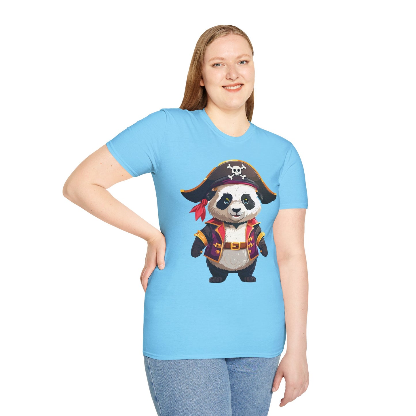 Panda Shirt, T Shirt with Panda, Animal Shirt, Tee Shirt with Animals