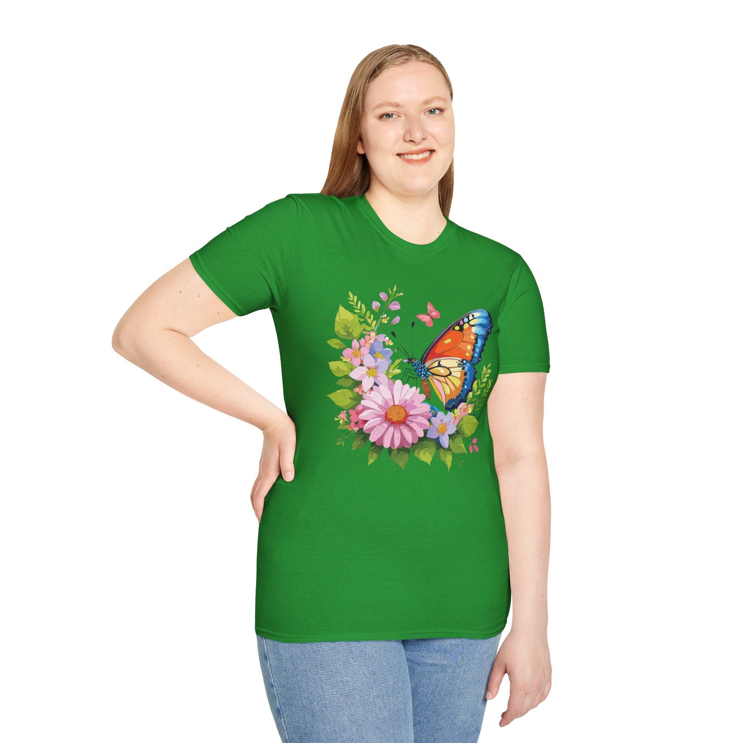 Butterfly Shirt, T Shirt with Butterfly, Monarch Shirt