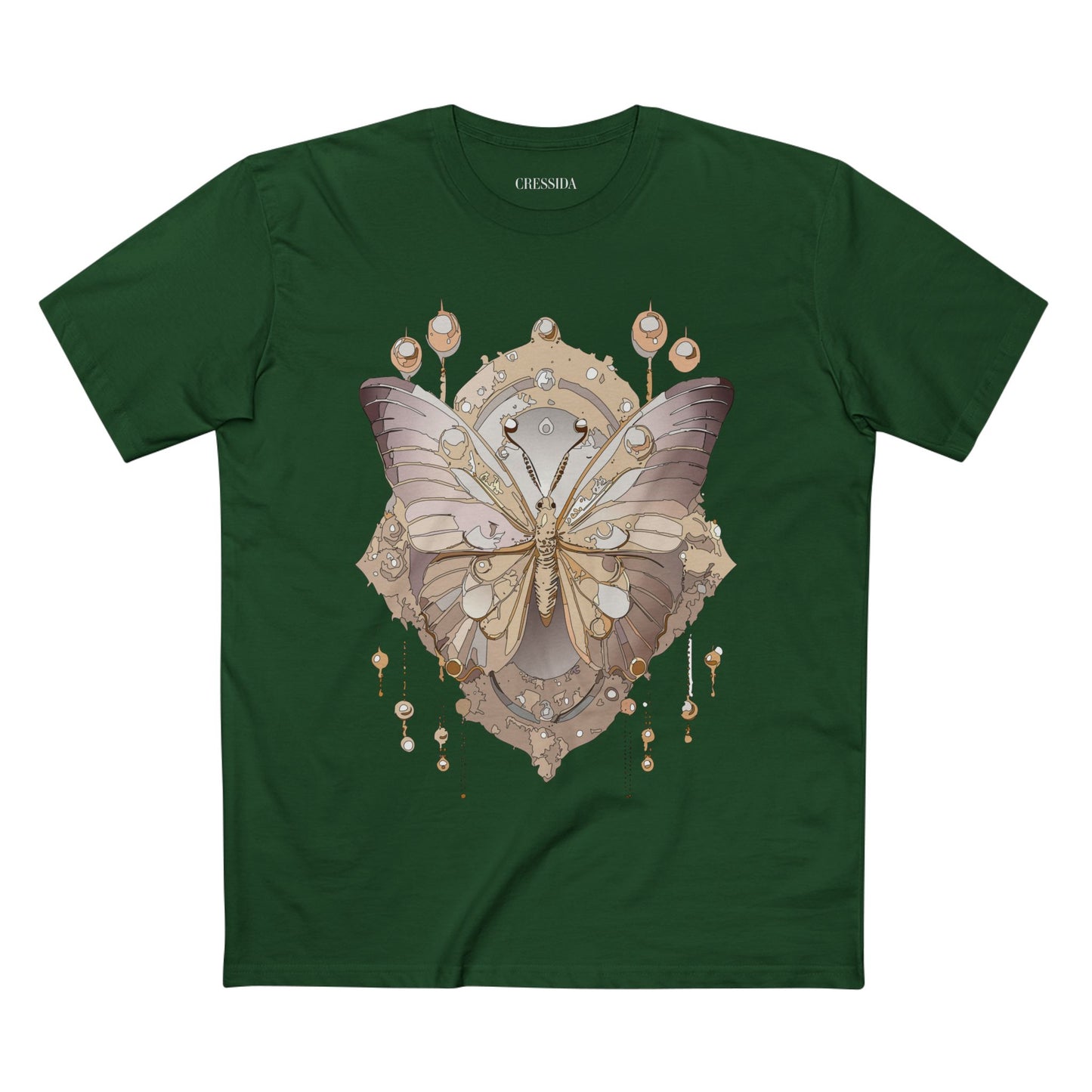 Butterfly shirt, Shirt with Butterfly, Tee Shirt with Antique Butterfly