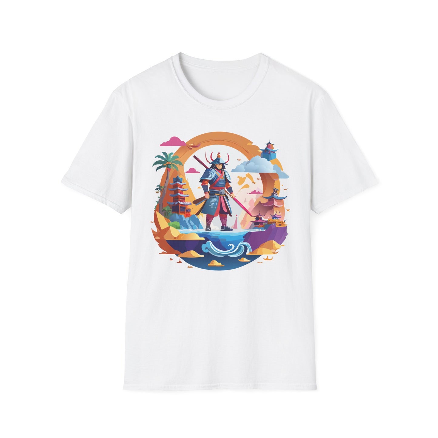 Samurai Shirt, Samurai Tee, T-Shirt with Samurai