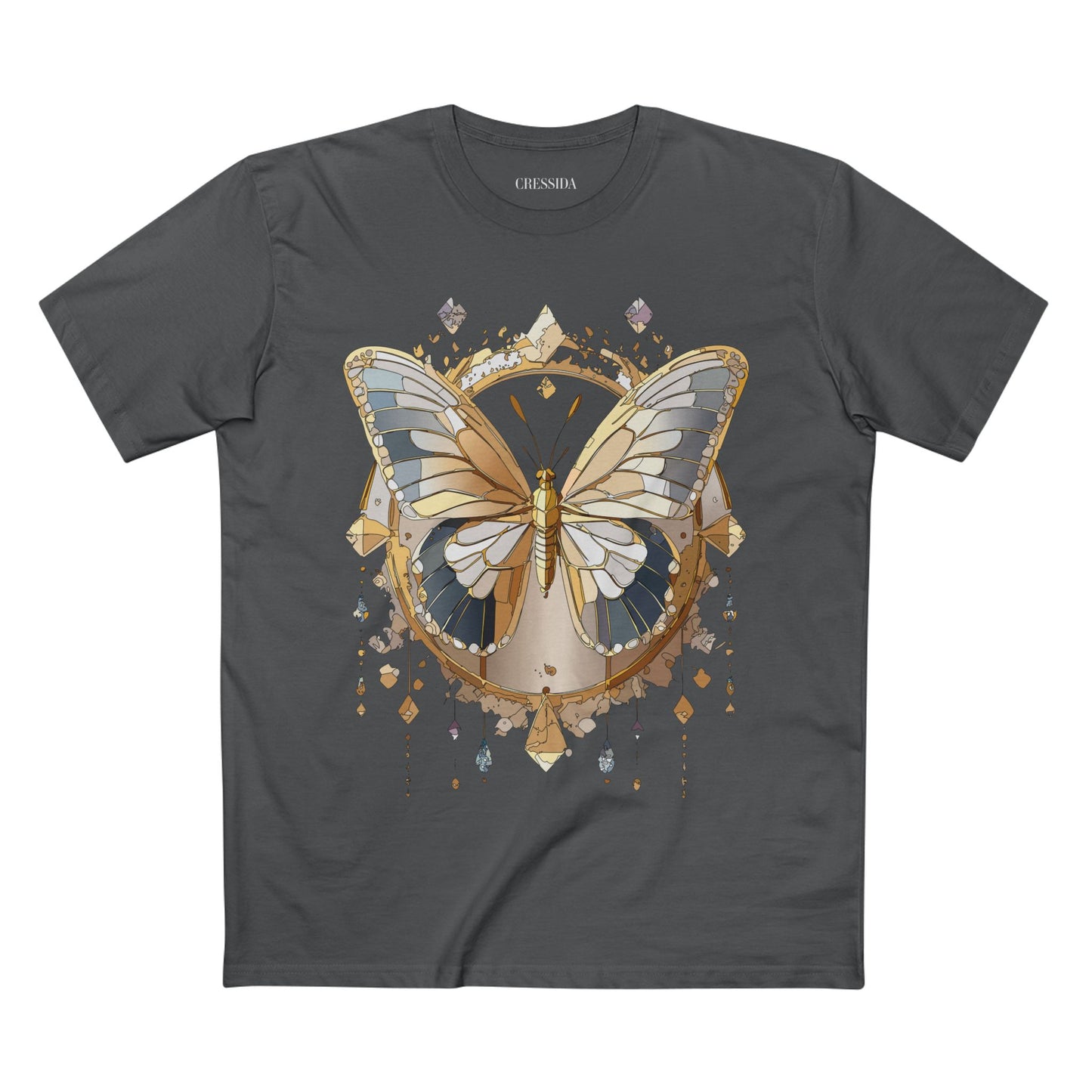 Butterfly shirt, Shirt with Butterfly, Tee Shirt with Antique Butterfly