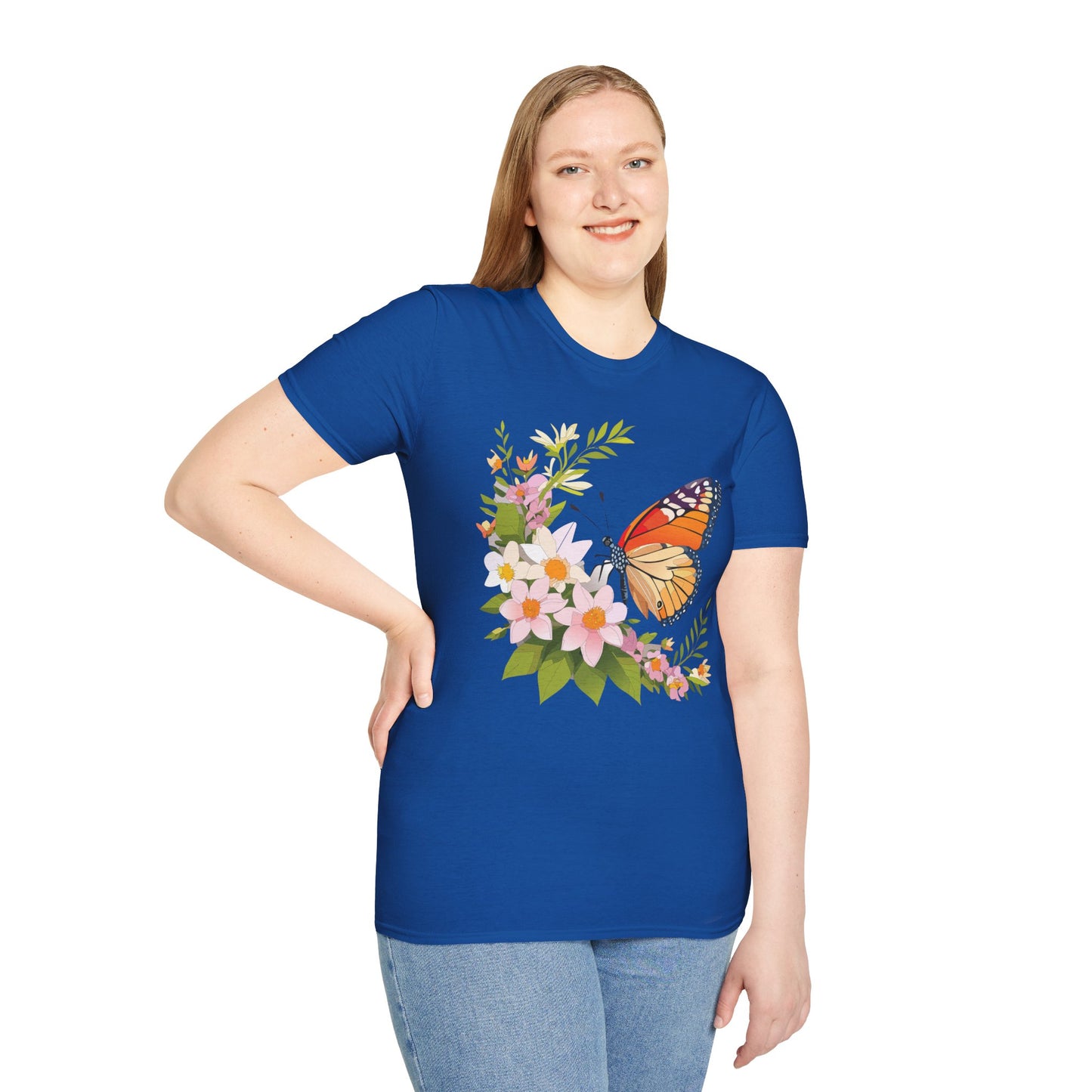 Butterfly Shirt, T Shirt with Butterfly, Monarch Shirt