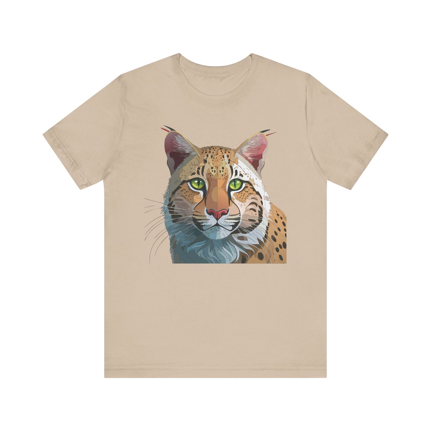 Unisex Animal Shirt, Tee Shirt with Animals, Art Design Tee Shirt, Wild Animals Shirt