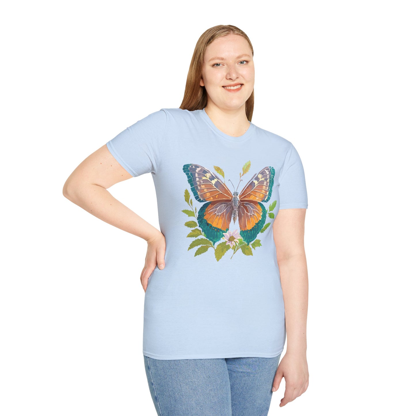 Butterfly Shirt, T Shirt with Butterfly, Monarch Shirt