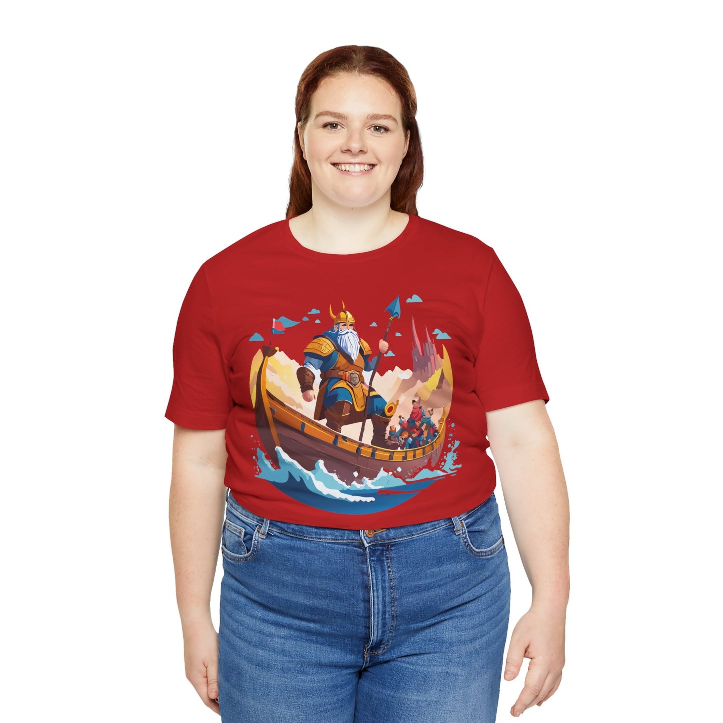 Unisex Viking Shirt, Nordic Shirt, Tee Shirt with Vikings