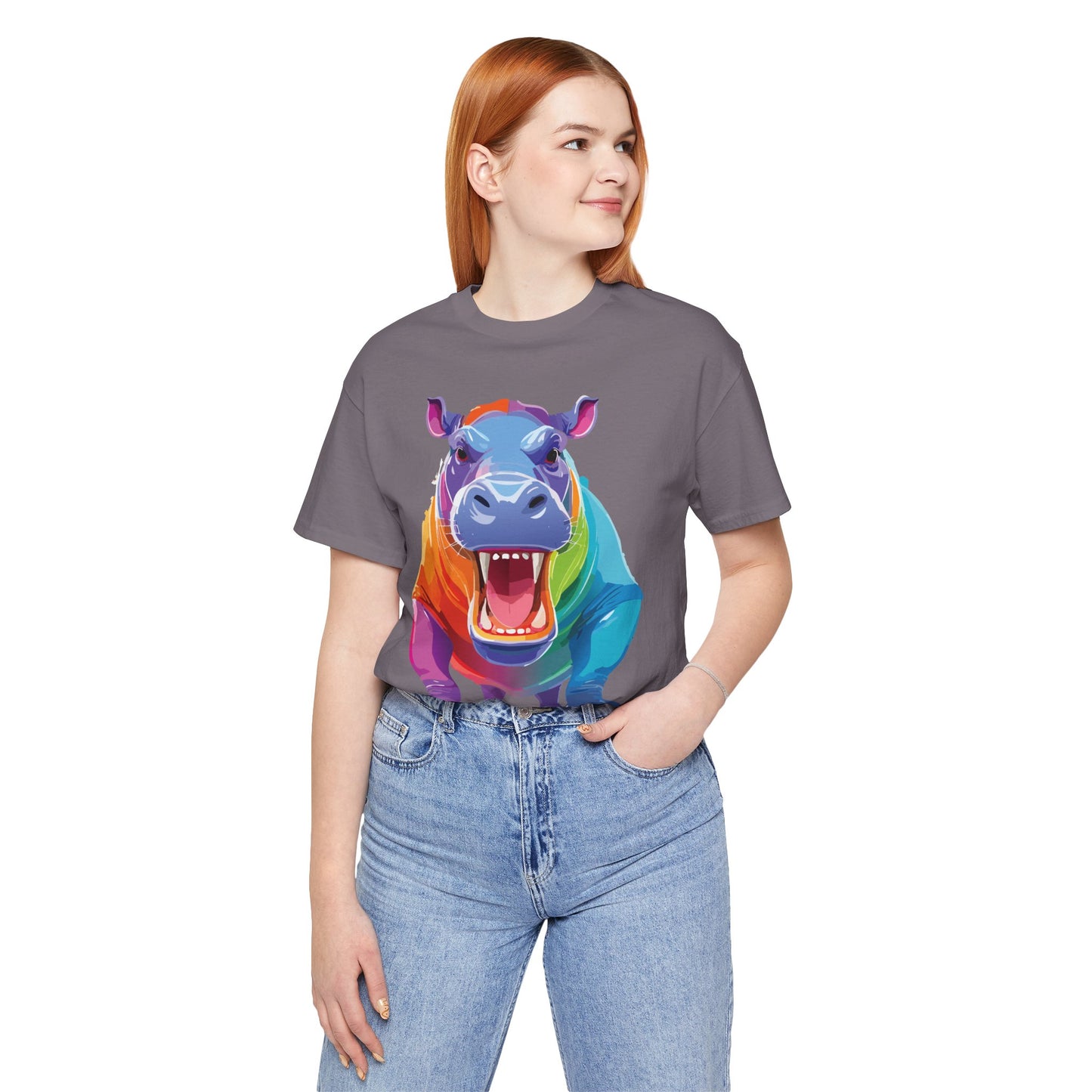 Unisex Animal Shirt, Tee Shirt with Animals, Art Design Tee Shirt, Wild Animals Shirt