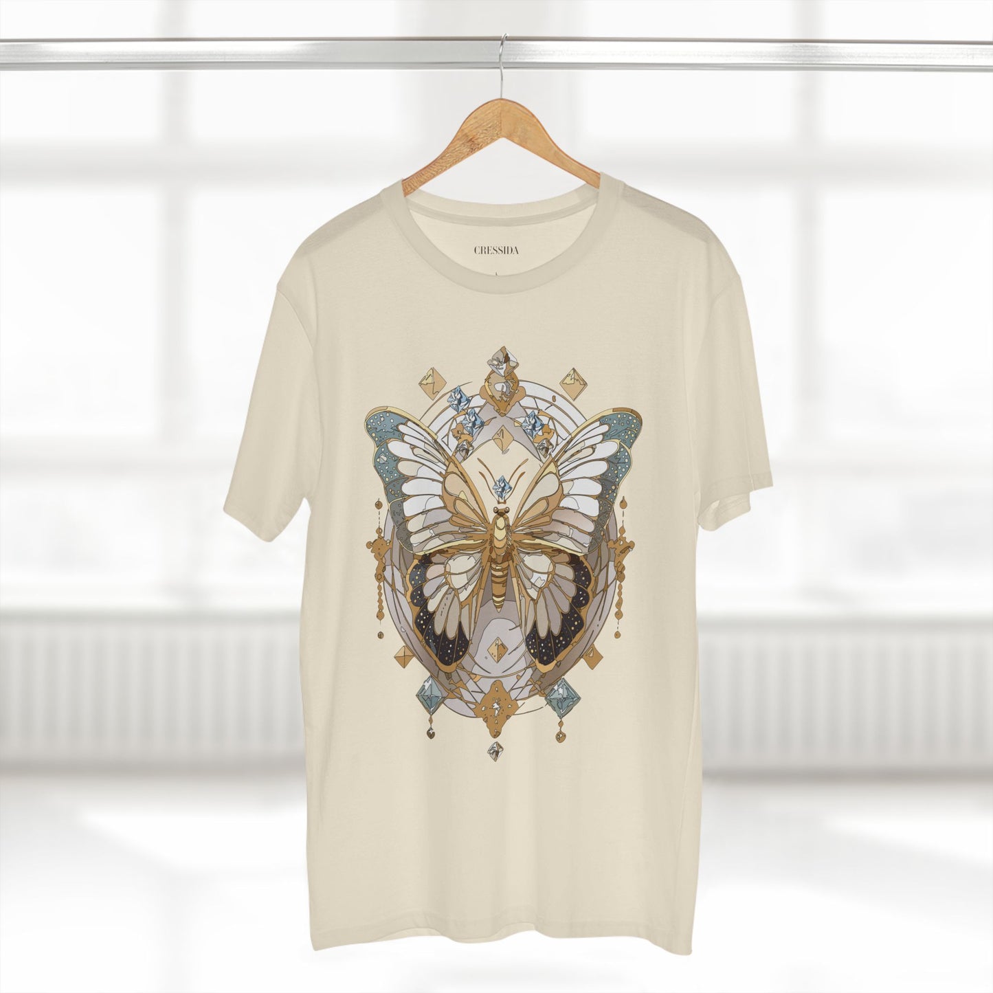 Butterfly shirt, Shirt with Butterfly, Tee Shirt with Antique Butterfly