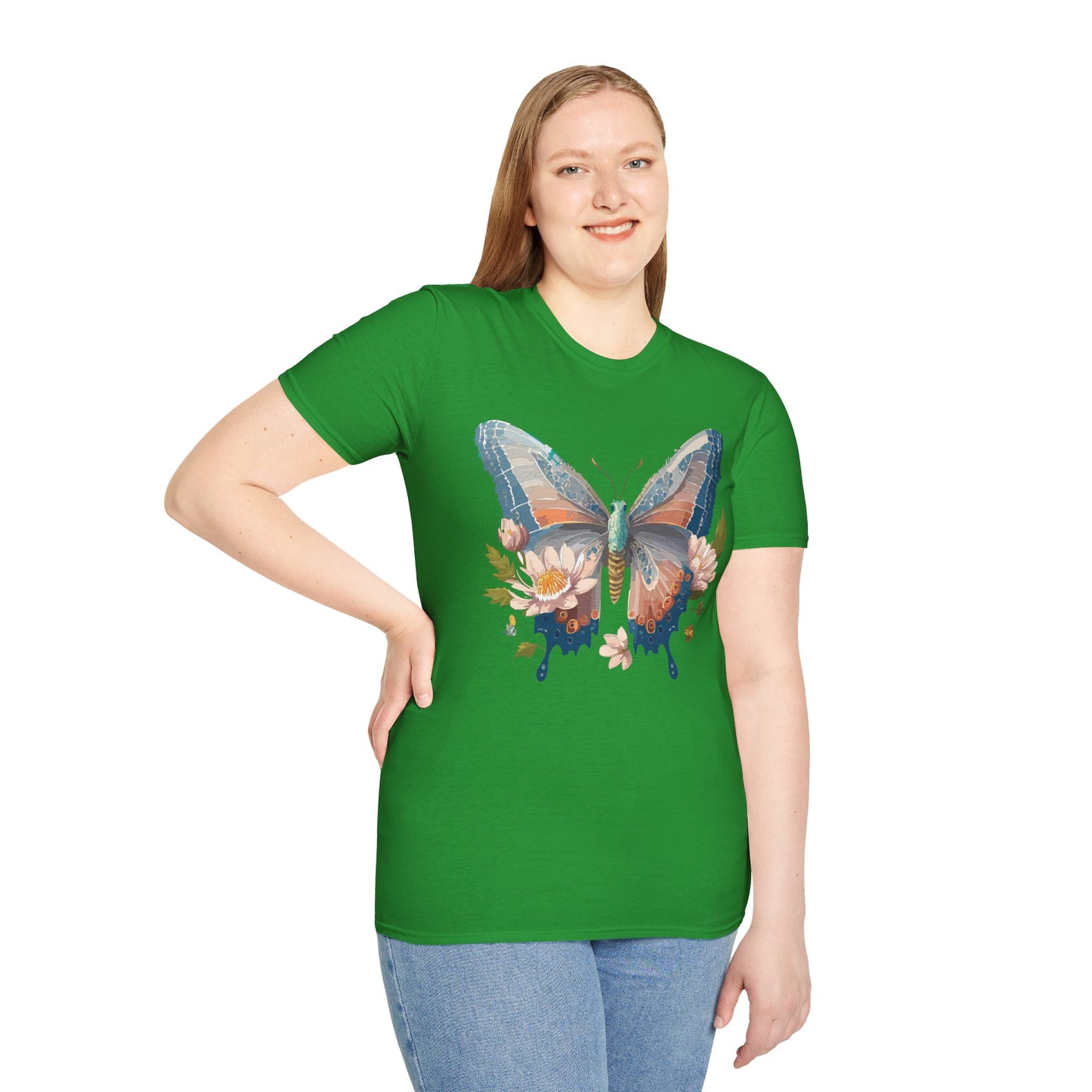 Butterfly Shirt, T Shirt with Butterfly, Monarch Shirt