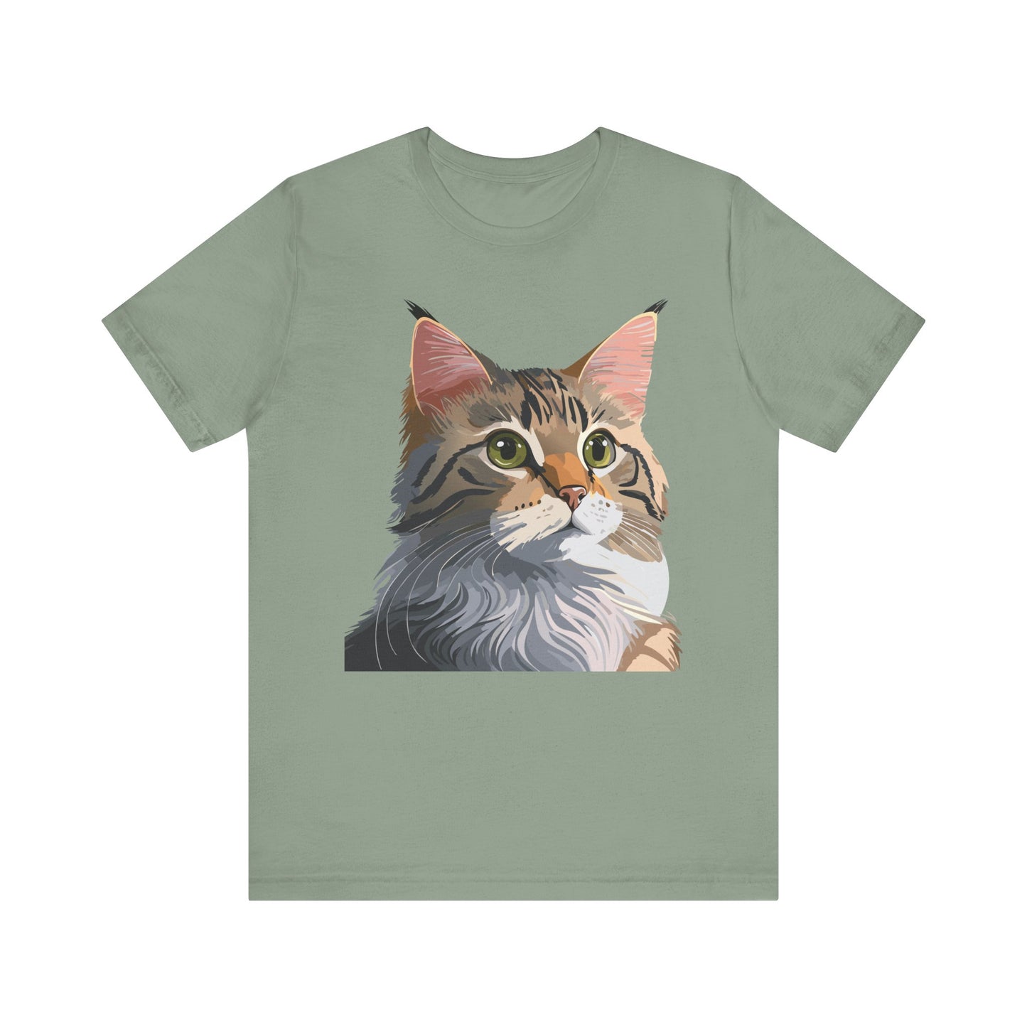 Unisex Animal Shirt, Tee Shirt with Animals, Art Design Tee Shirt, Wild Animals Shirt