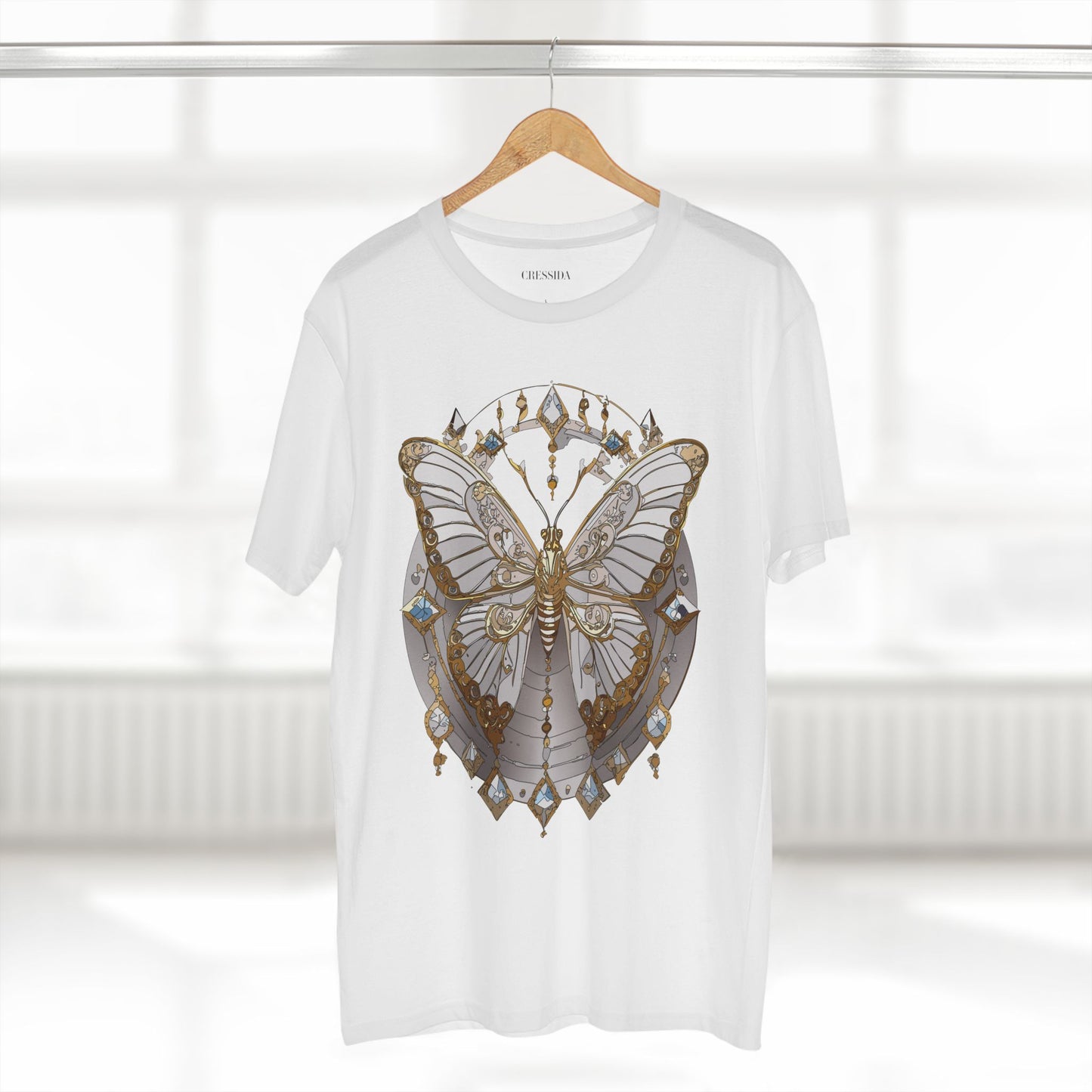 Butterfly shirt, Shirt with Butterfly, Tee Shirt with Antique Butterfly