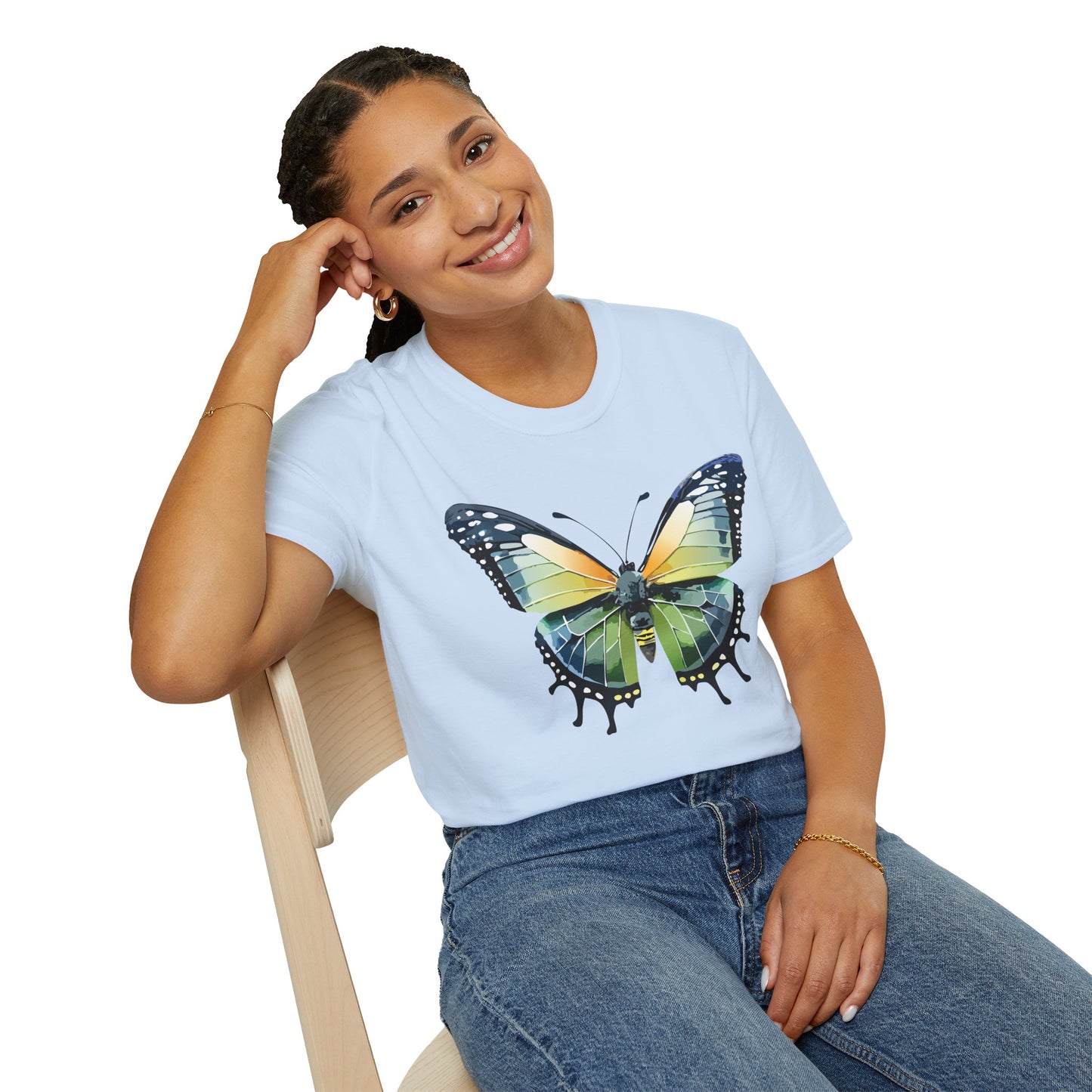 Butterfly Shirt, T Shirt with Butterfly, Monarch Shirt