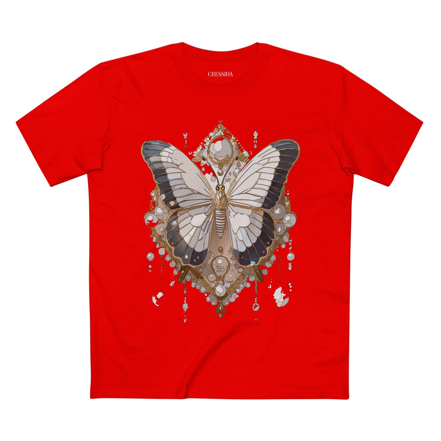 Butterfly shirt, Shirt with Butterfly, Tee Shirt with Antique Butterfly