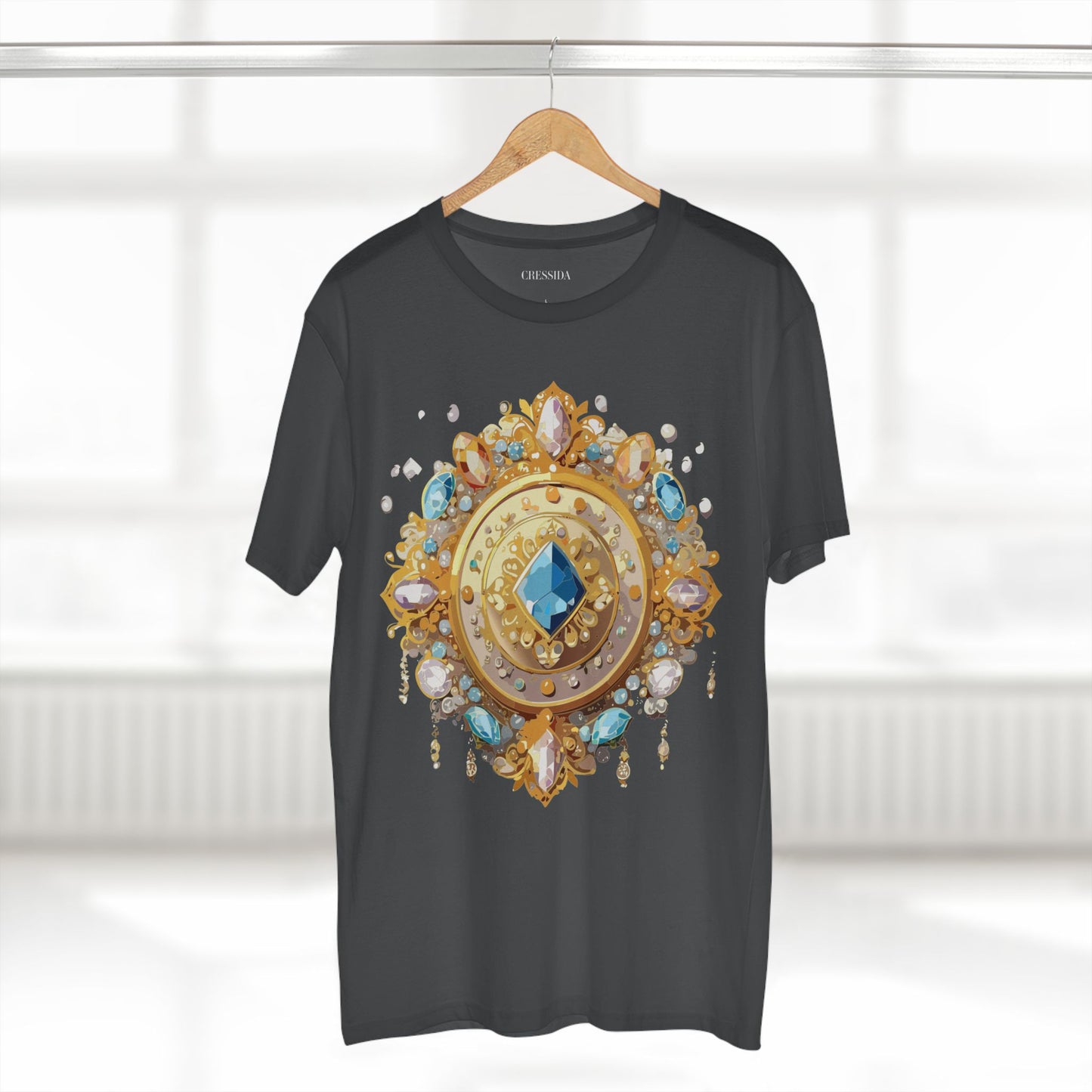 Medallion Shirt, Shirt with Medallion, Tee Shirt with Medal