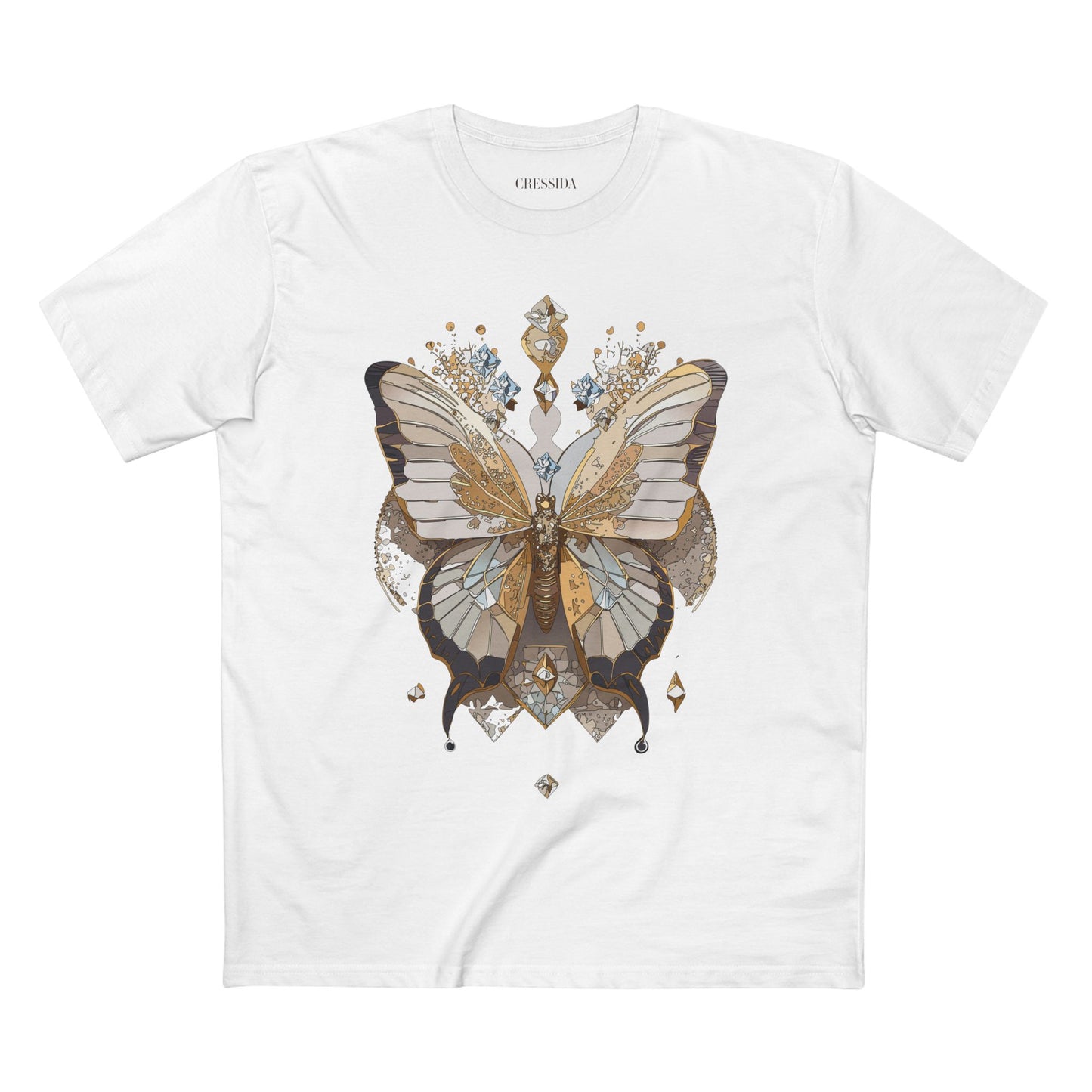 Butterfly shirt, Shirt with Butterfly, Tee Shirt with Antique Butterfly