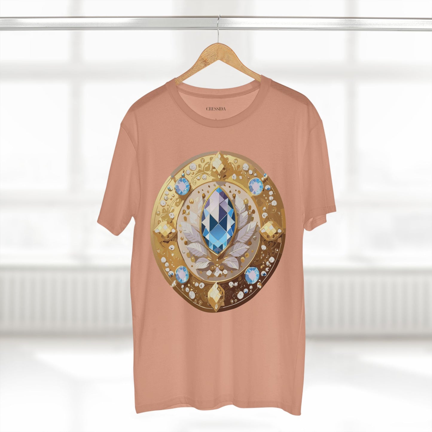 Medallion Shirt, Shirt with Medallion, Tee Shirt with Medal