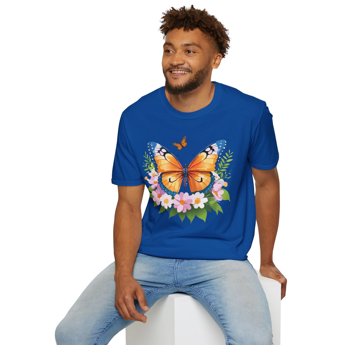 Butterfly Shirt, T Shirt with Butterfly, Monarch Shirt